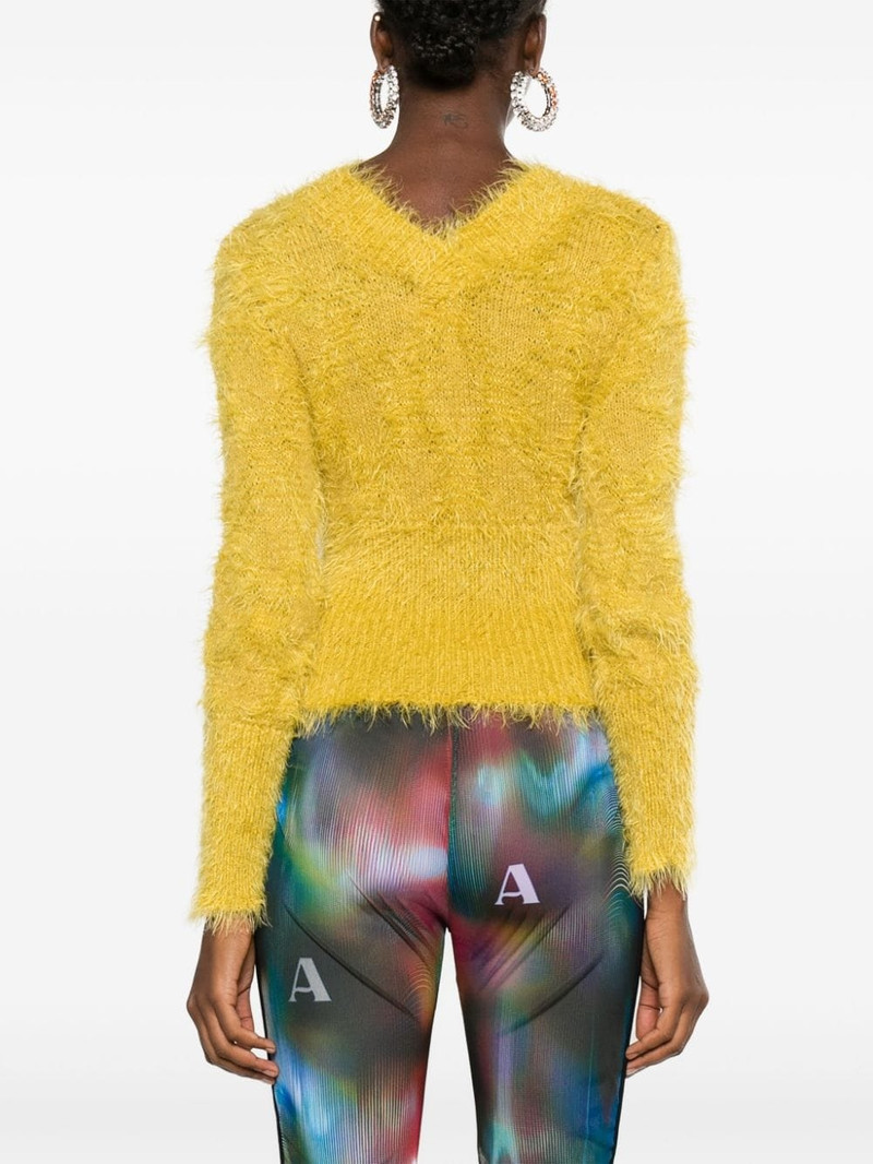 V-neck long-sleeve jumper 4