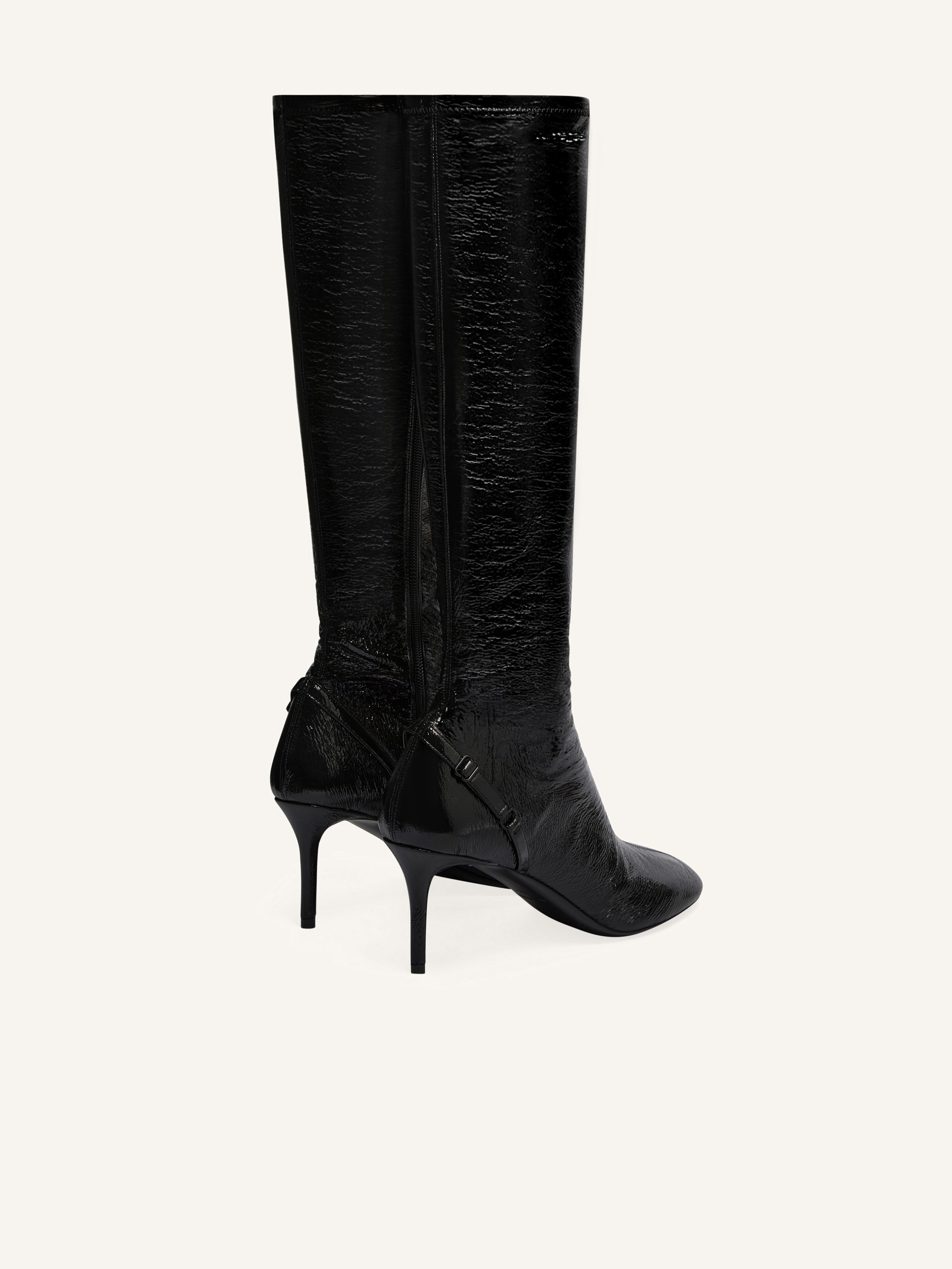 OBLIQUE VINYL BOOTS - 3