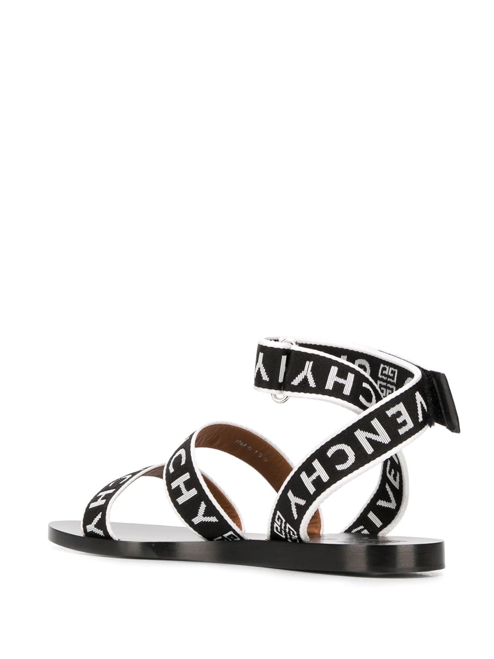 logo strappy sandals - 3