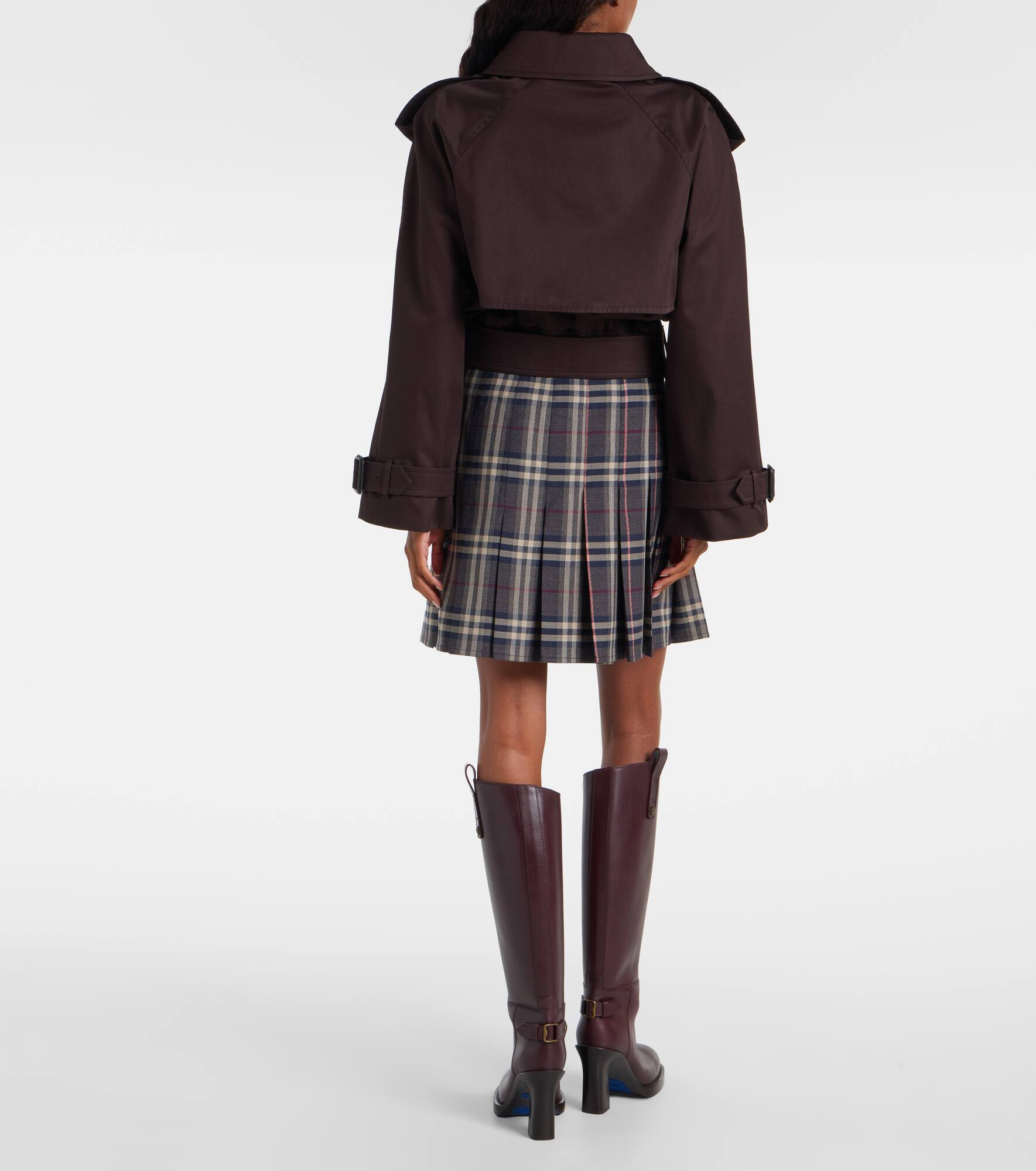 Cotton gabardine jacket - 3
