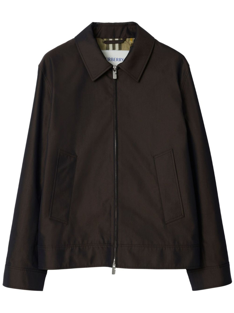 Harrington cotton shirt jacket 1