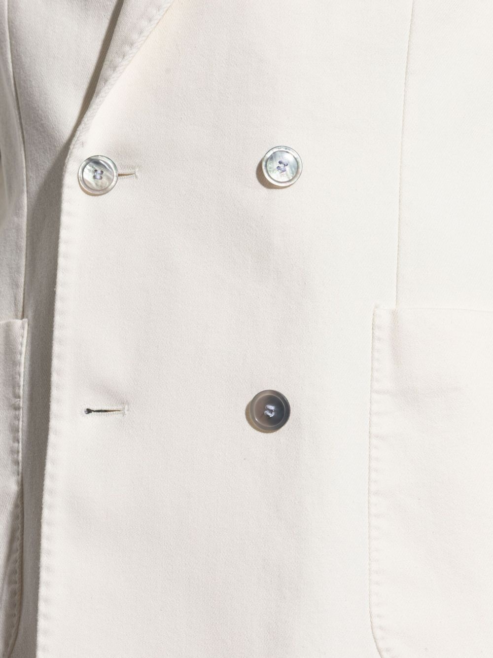 cotton-blend blazer - 5