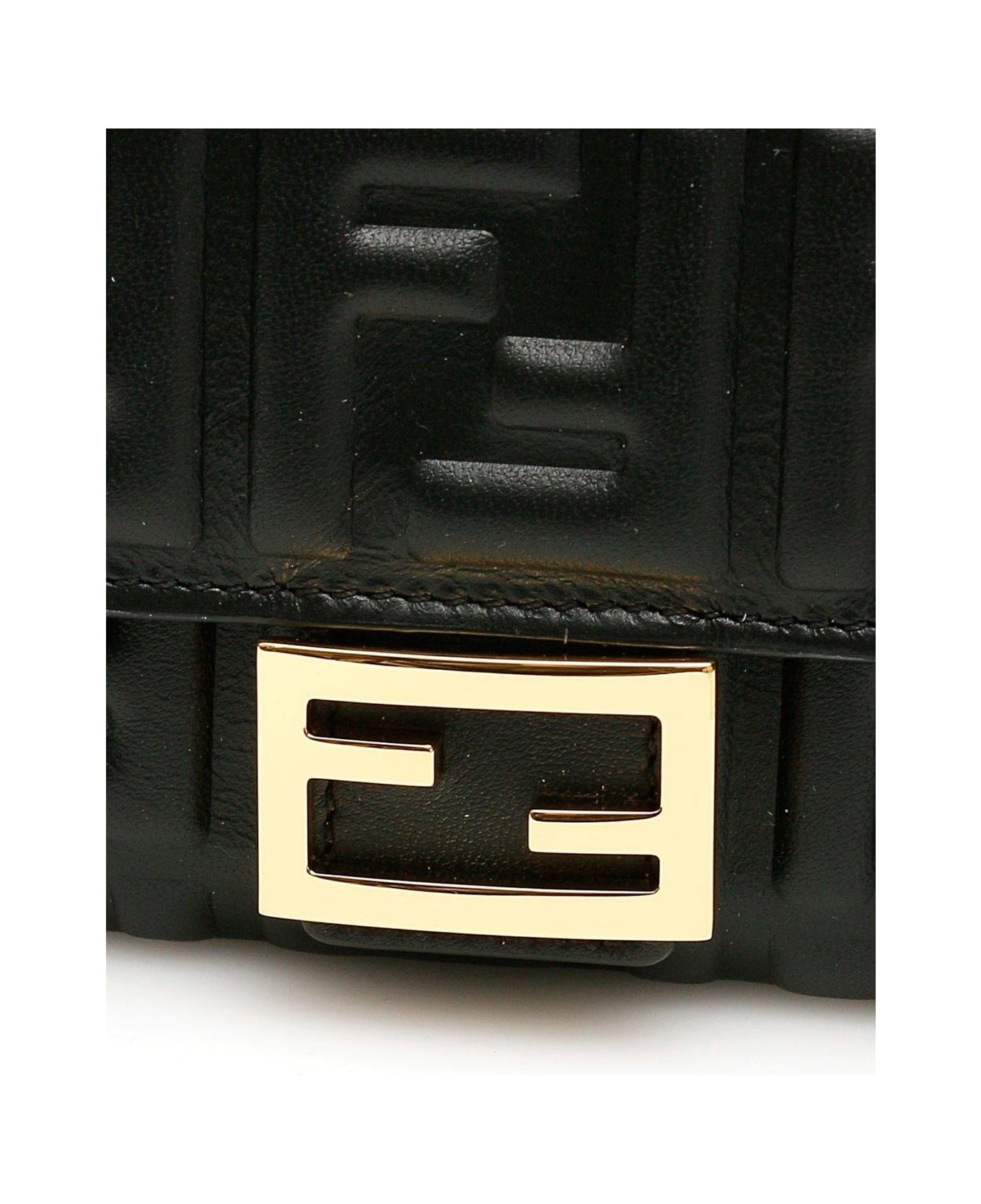 Ff Motif Baguette Continental Chain-linked Wallet - 4
