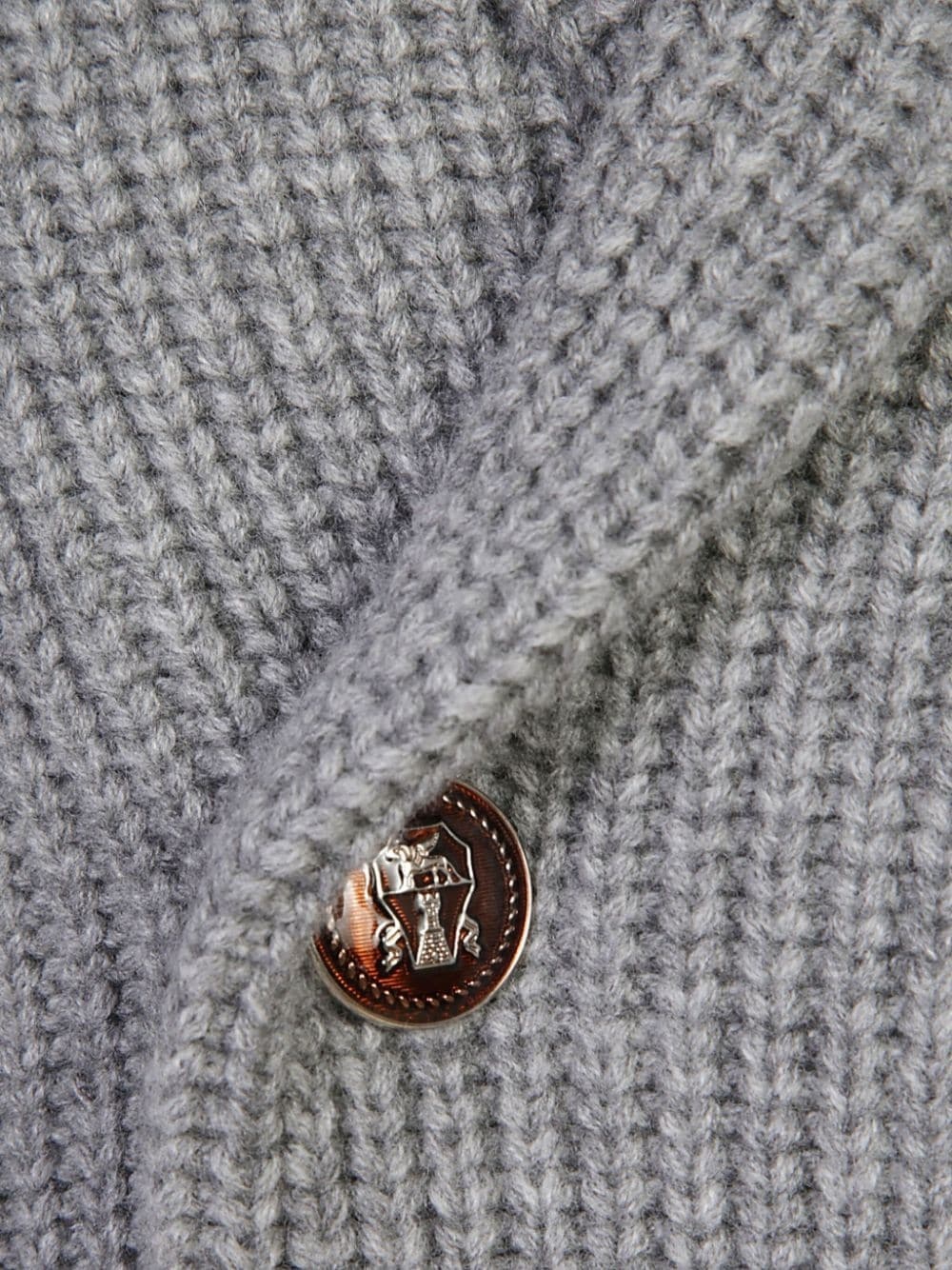 double-breasted cardigan - 3