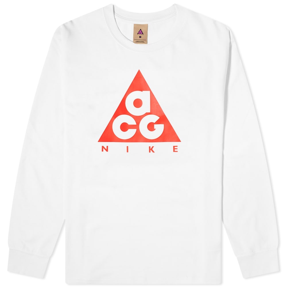 Nike ACG Long Sleeve Logo Tee - 1