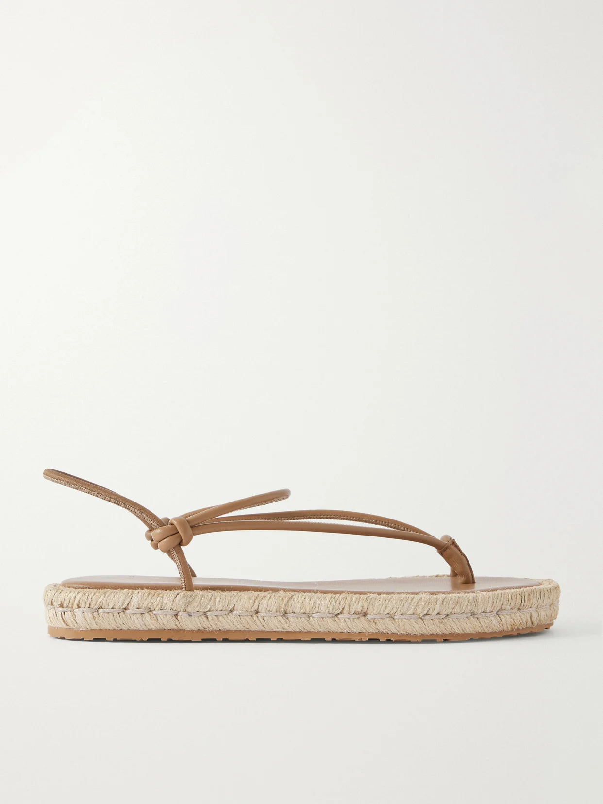 Leather Espadrille Sandals - 1