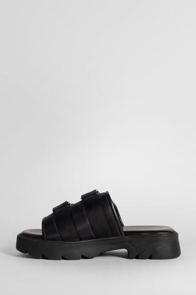 Bottega Veneta Bottega veneta men's black sirius bomber sandals outlook