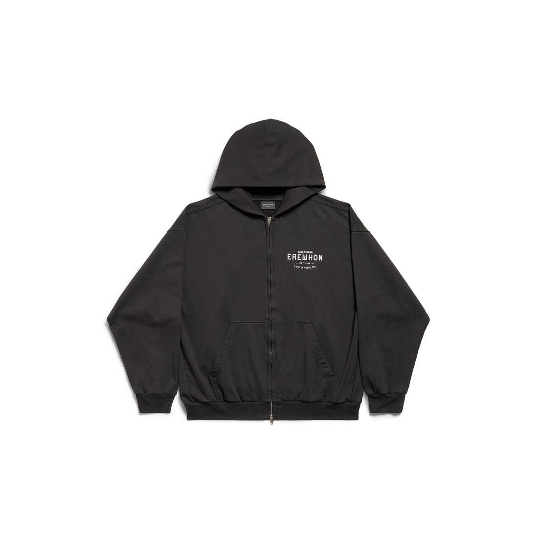 Fear of God Essentials Zip Anorak Windbreaker Jacket Black Men's