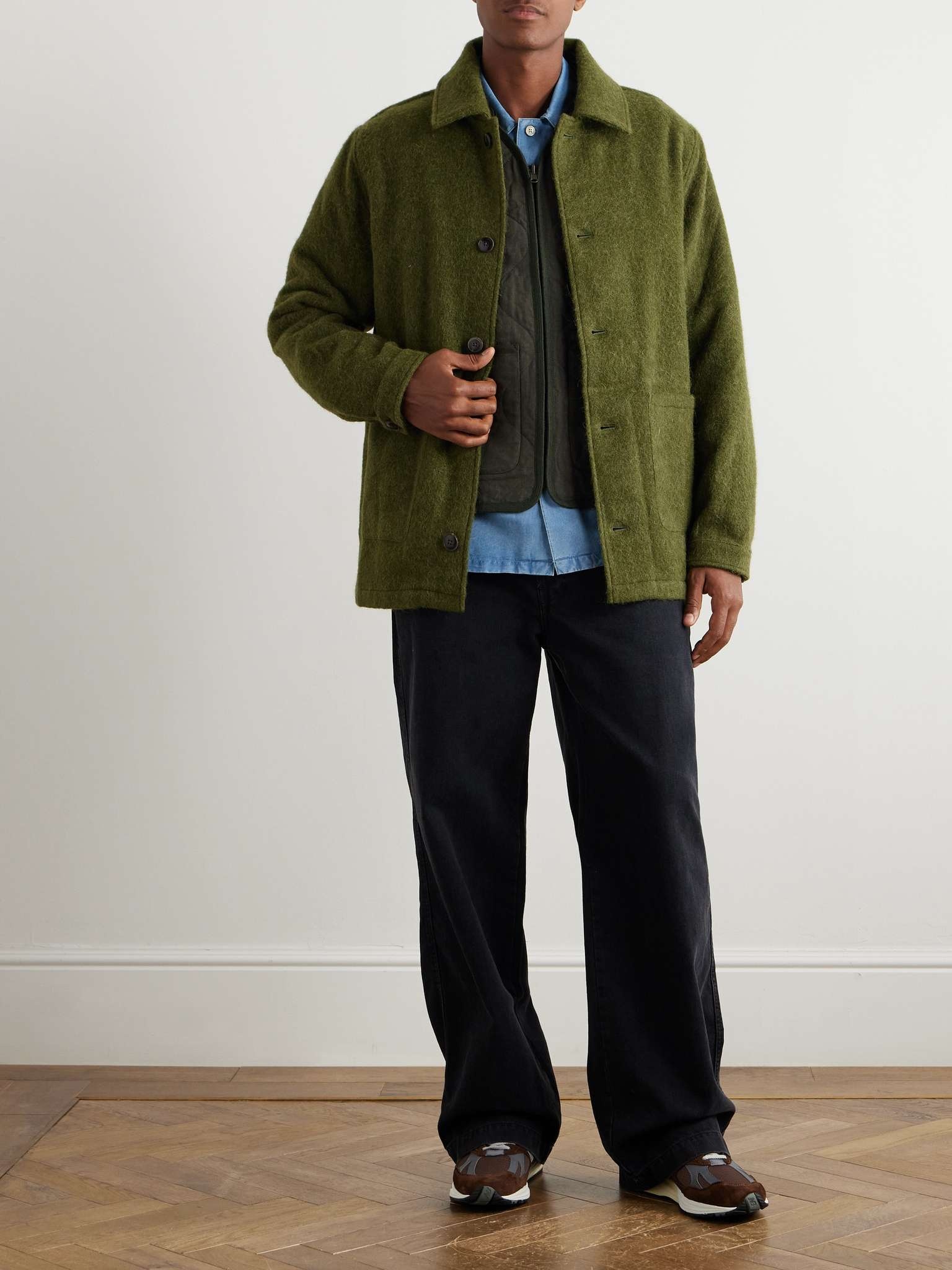 Jorvi Brushed Alpaca and Wool-Blend Jacket - 2