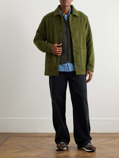 A KIND OF GUISE Jorvi Brushed Alpaca and Wool-Blend Jacket outlook