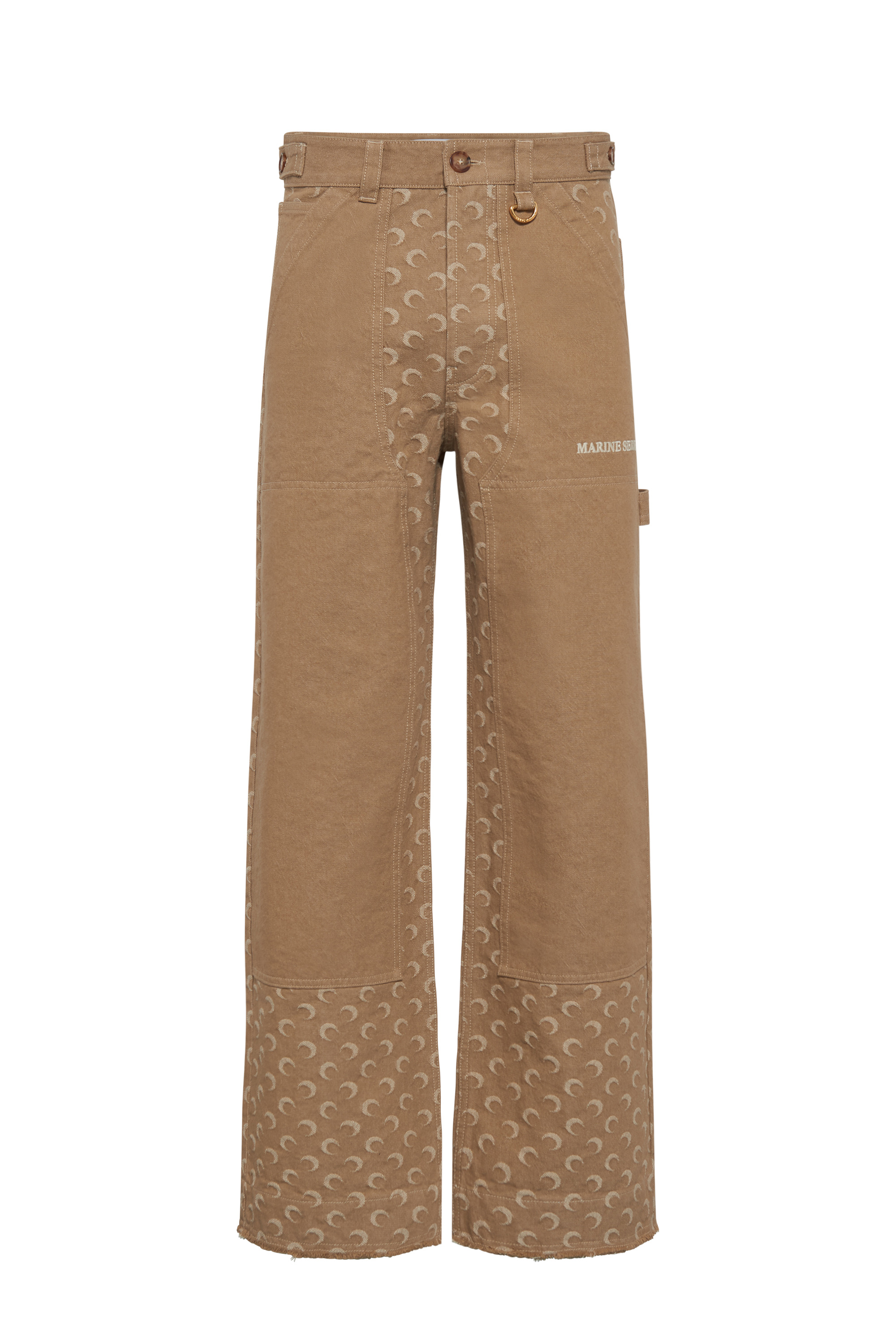 Moon Jacquard Twill Workwear Pants - 1