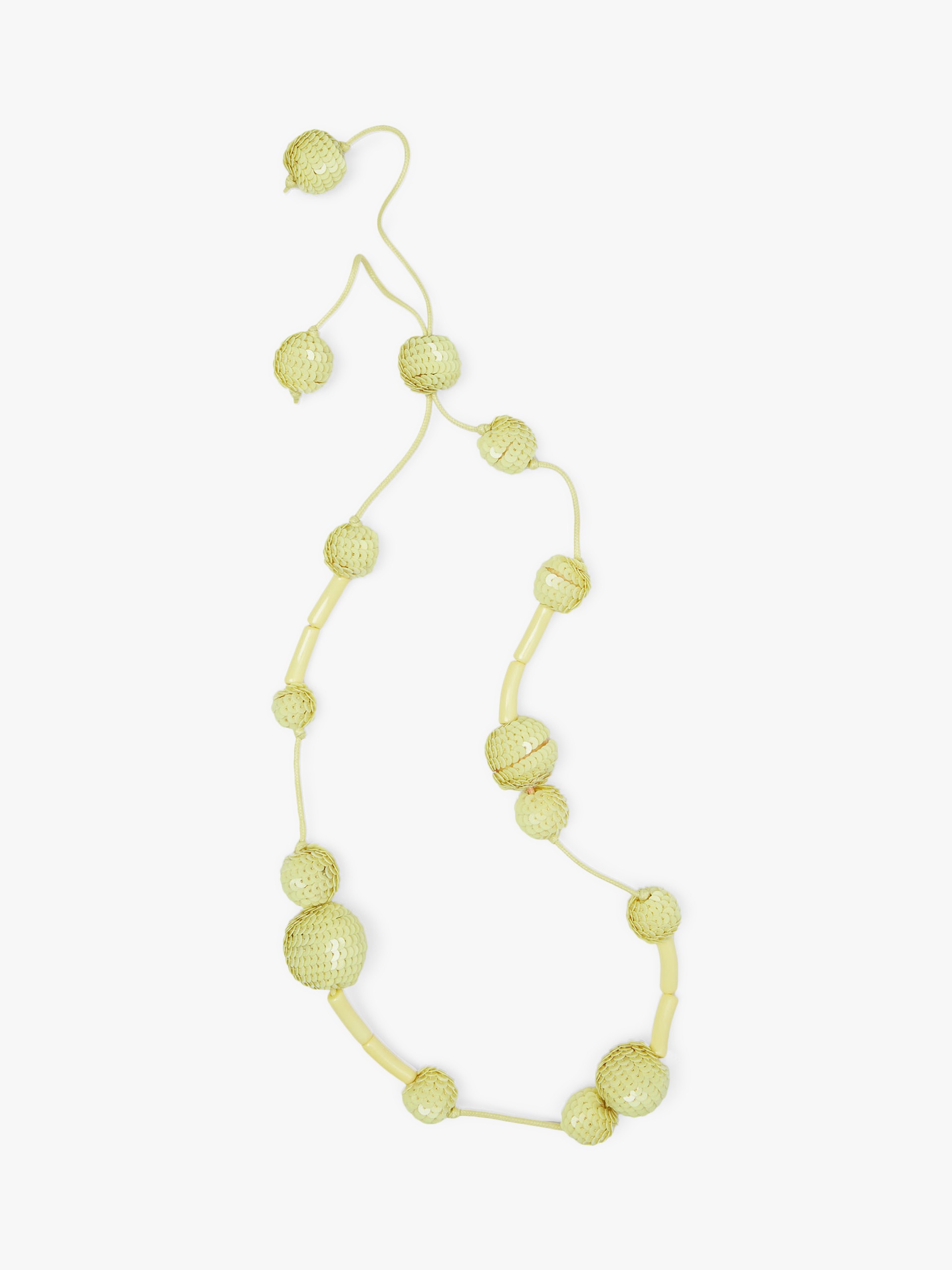 PARATA Resin and cotton necklace - 1