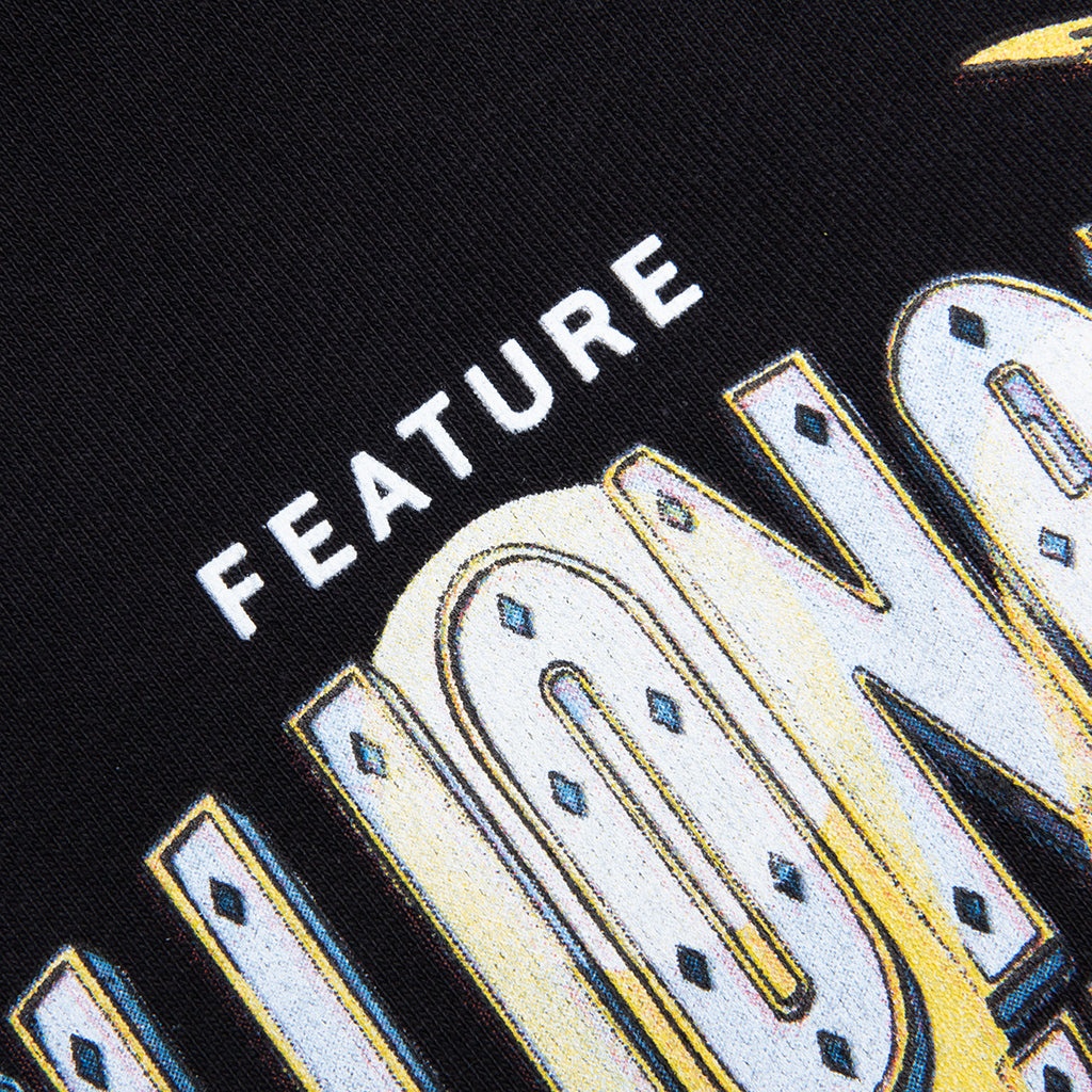 FEATURE X BILLIONAIRE BOYS CLUB STADIUM HOODIE - BLACK - 4