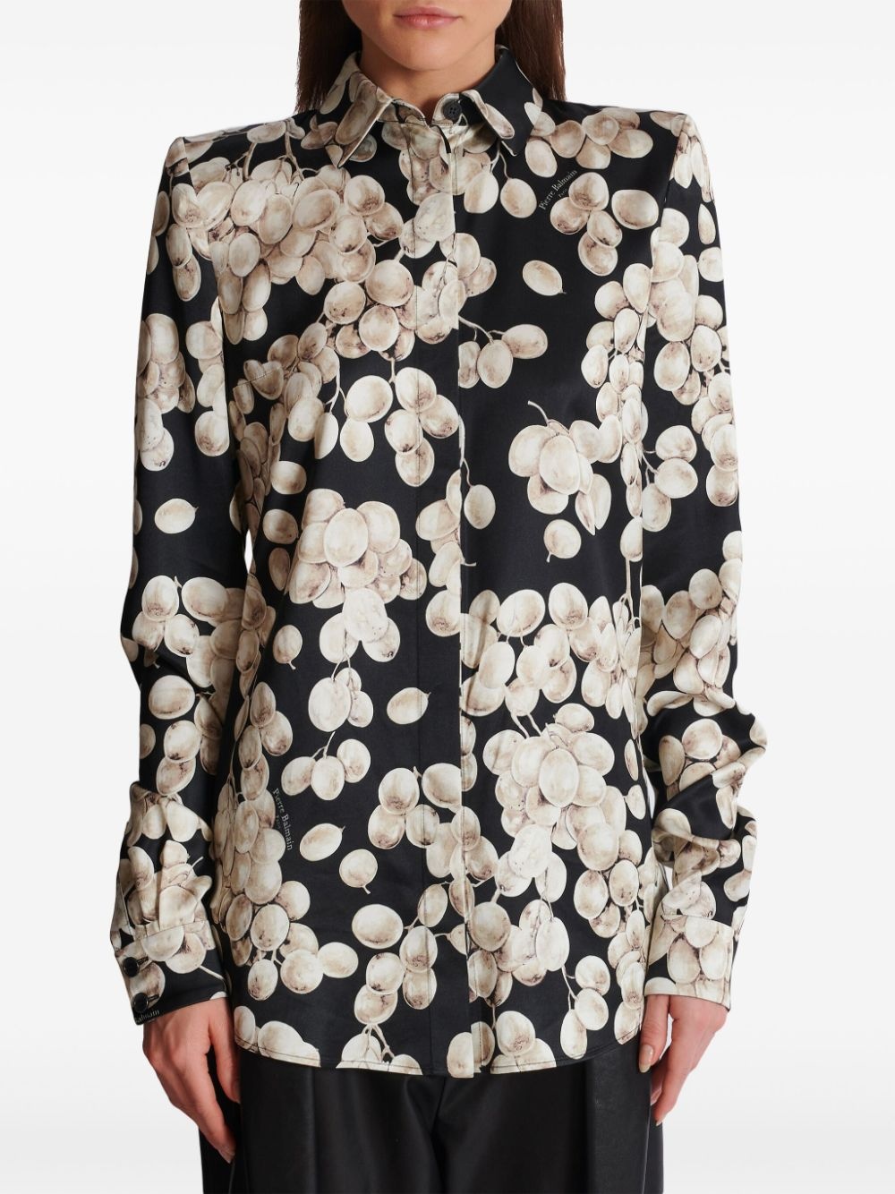 raisin-print shirt - 5