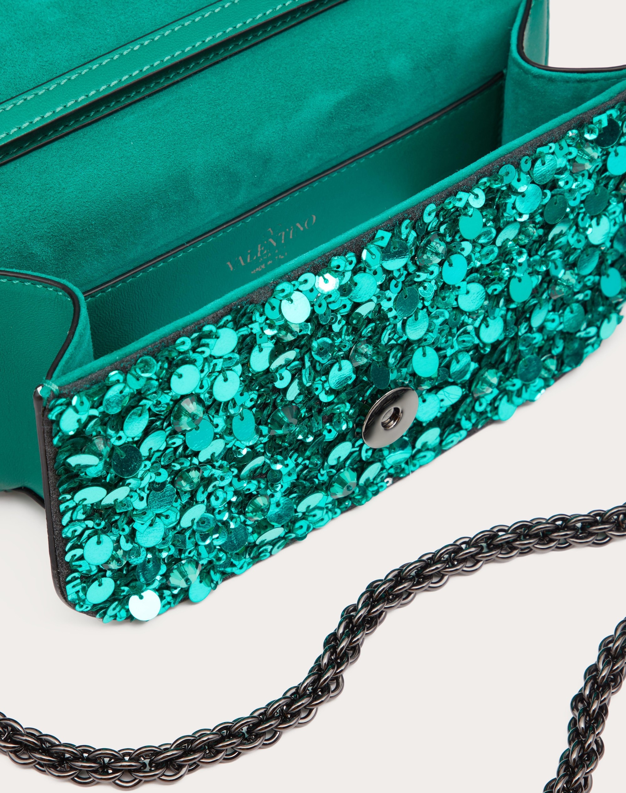 SMALL LOCÒ SHOULDER BAG WITH 3D EMBROIDERY - 6