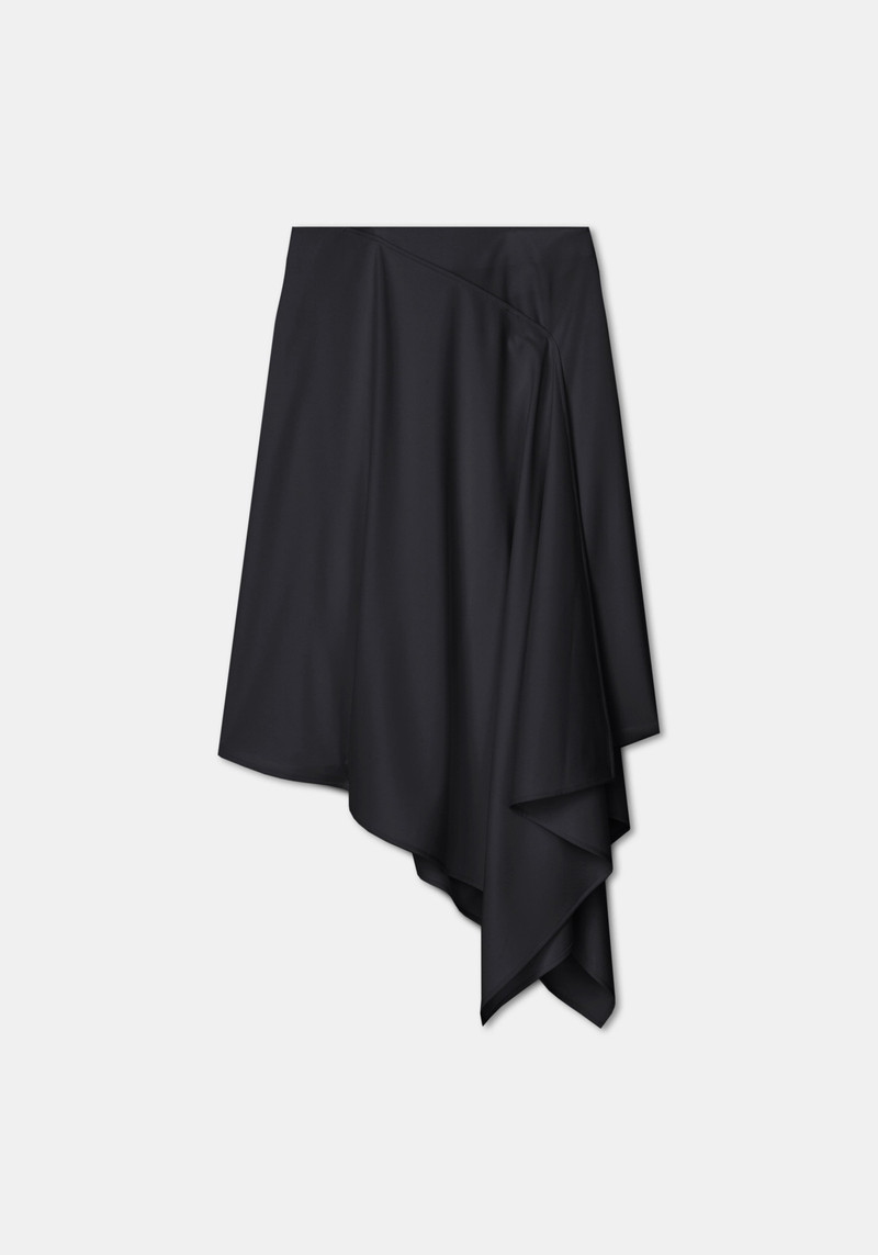 MELLOW Asymmetrical maxi skirt 1