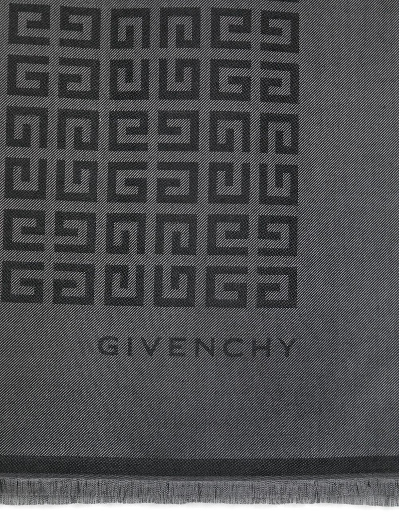Givenchy monogram-print scarf outlook