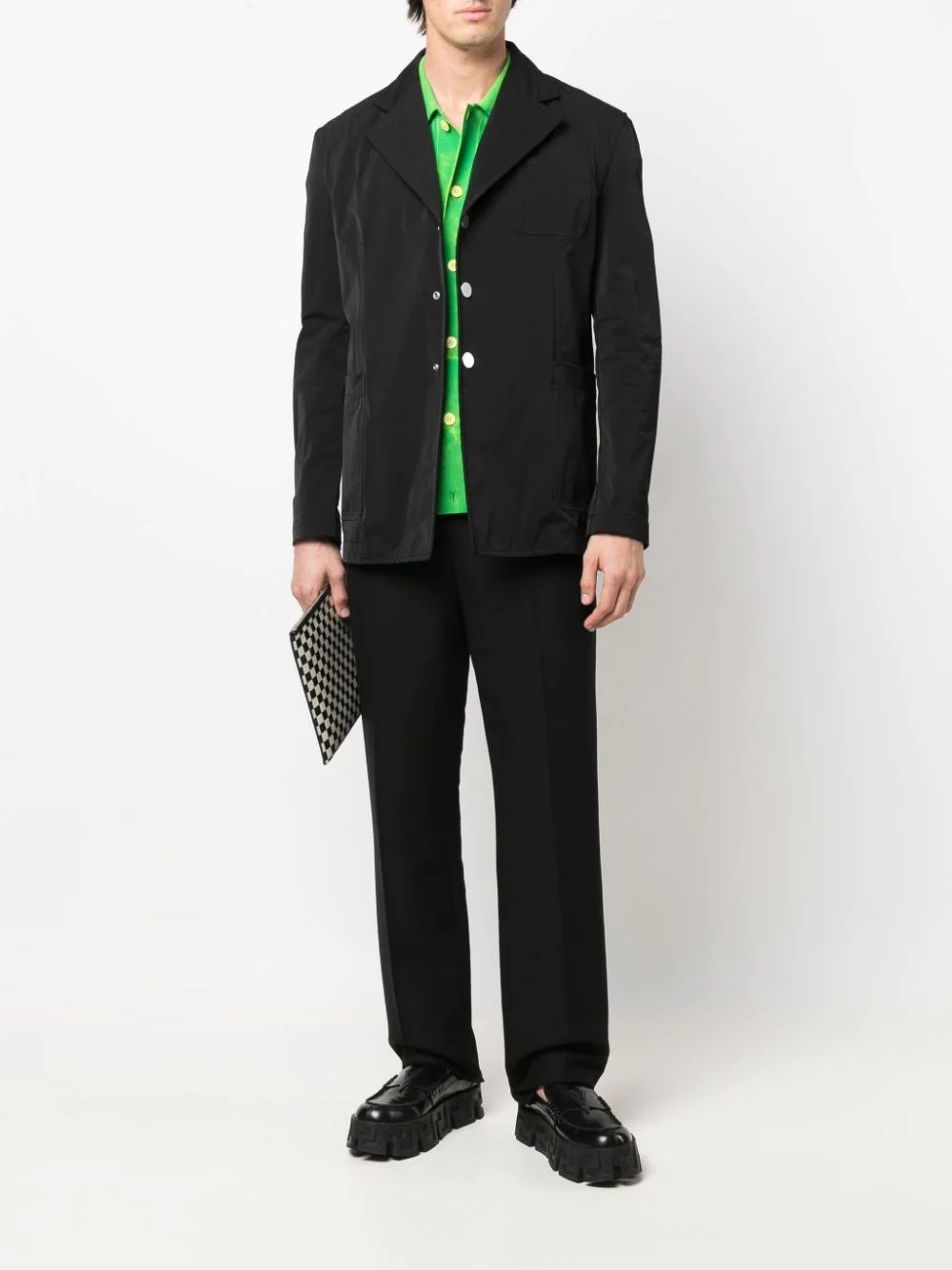 Bottega Veneta single-breasted blazer | REVERSIBLE