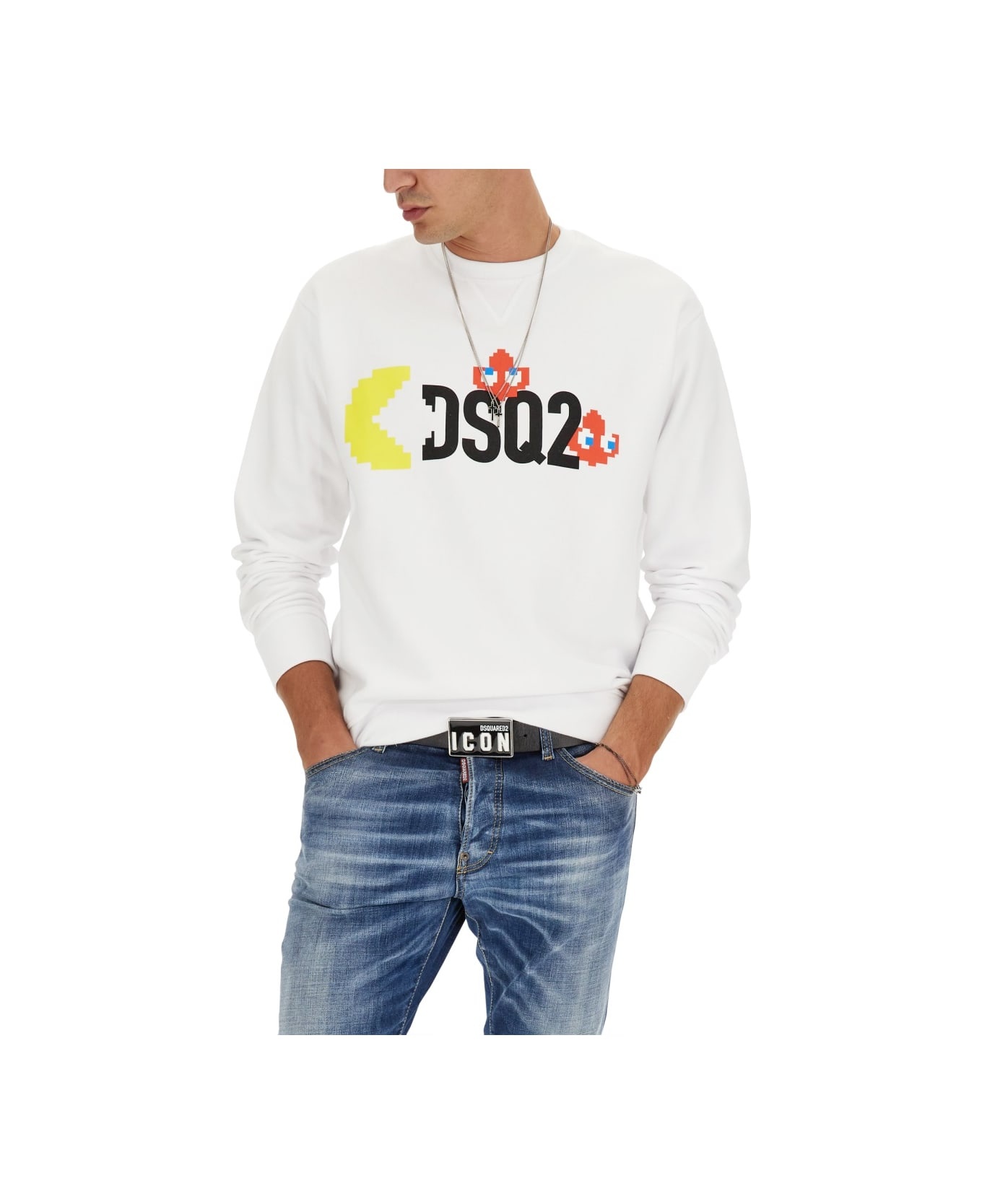 Dsquared X Pac-man Sweatshirt - 4
