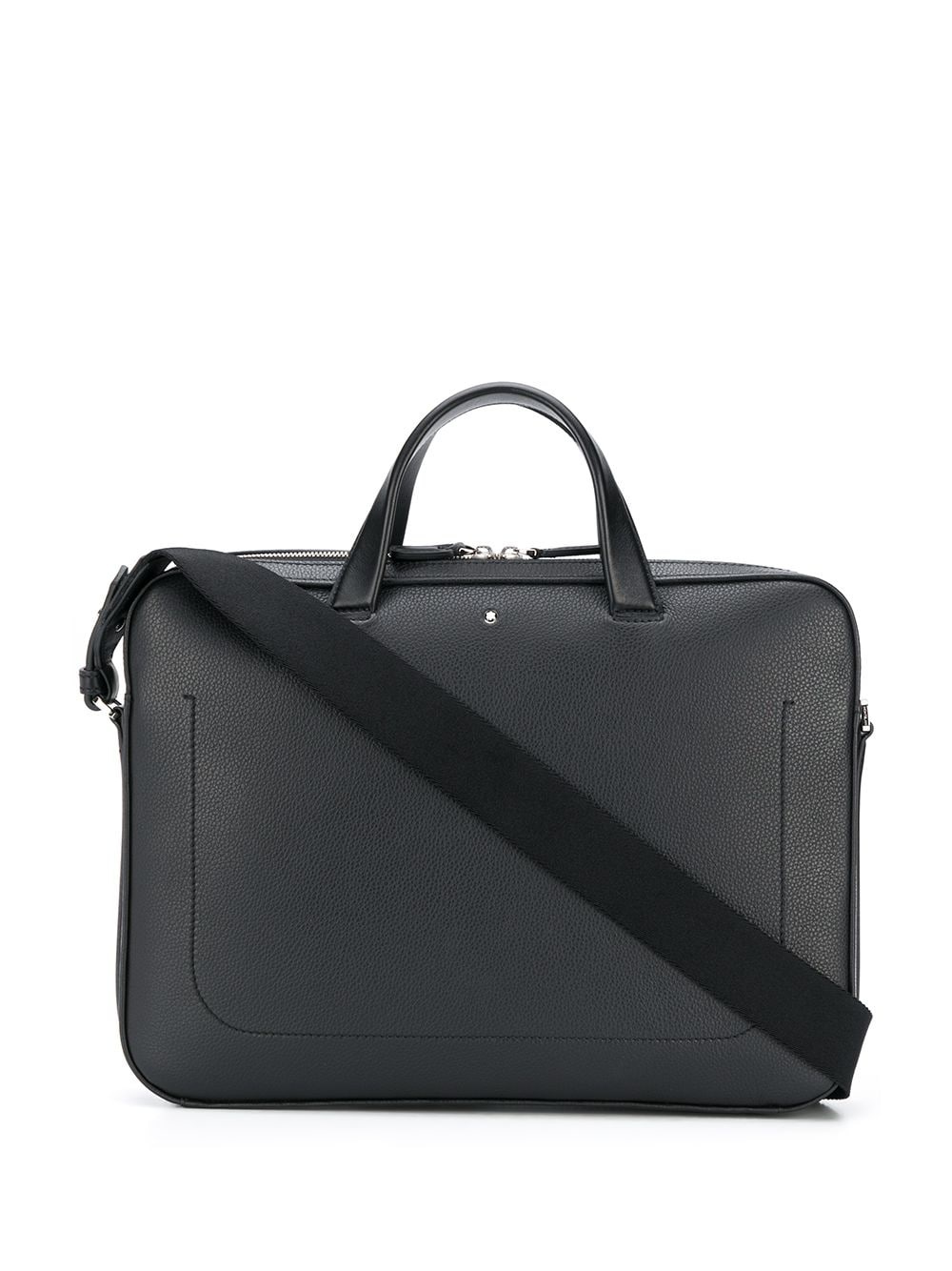 soft grain slim briefcase  - 1