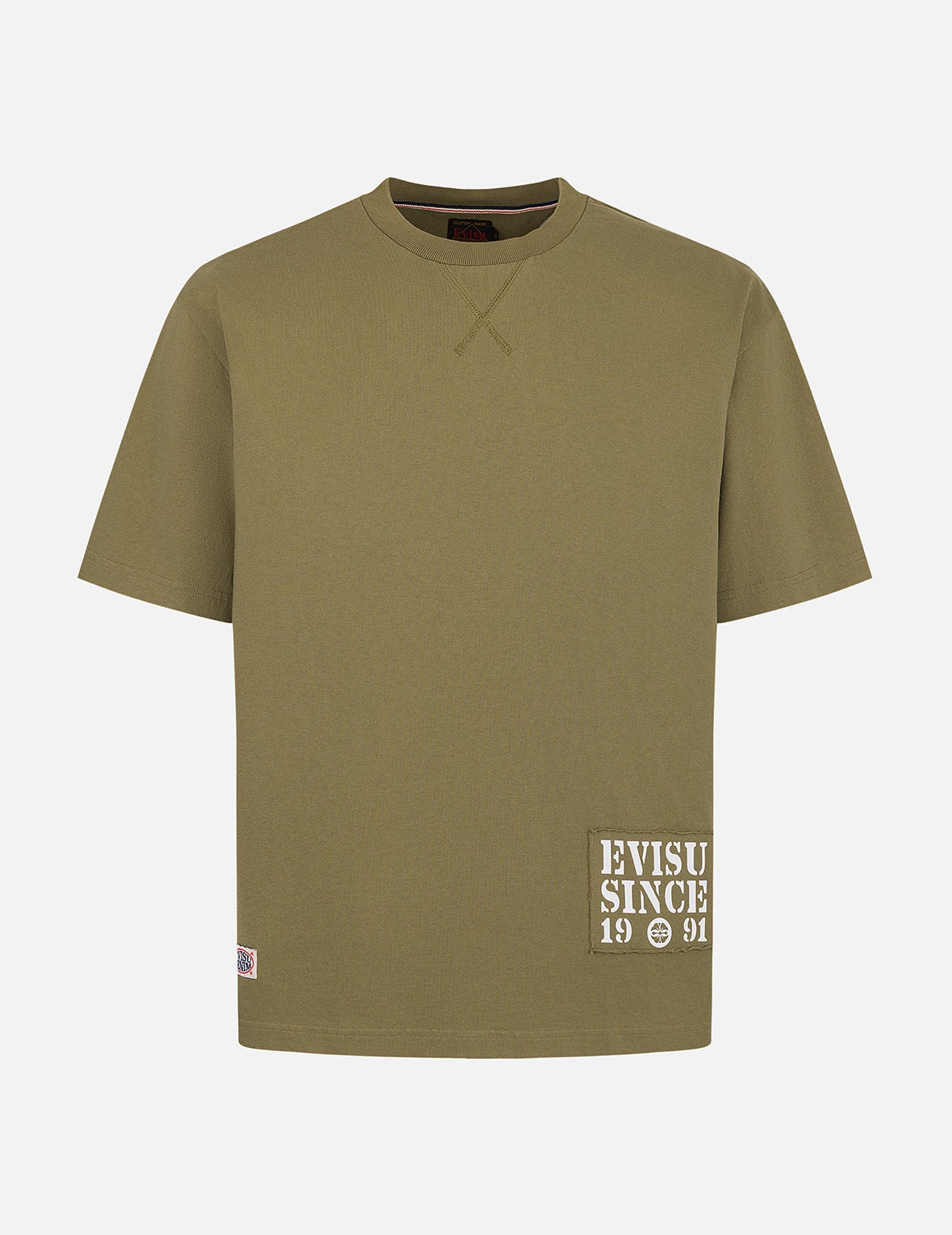 Daicock Stitched Embroidery Relax Fit T-shirt - 2