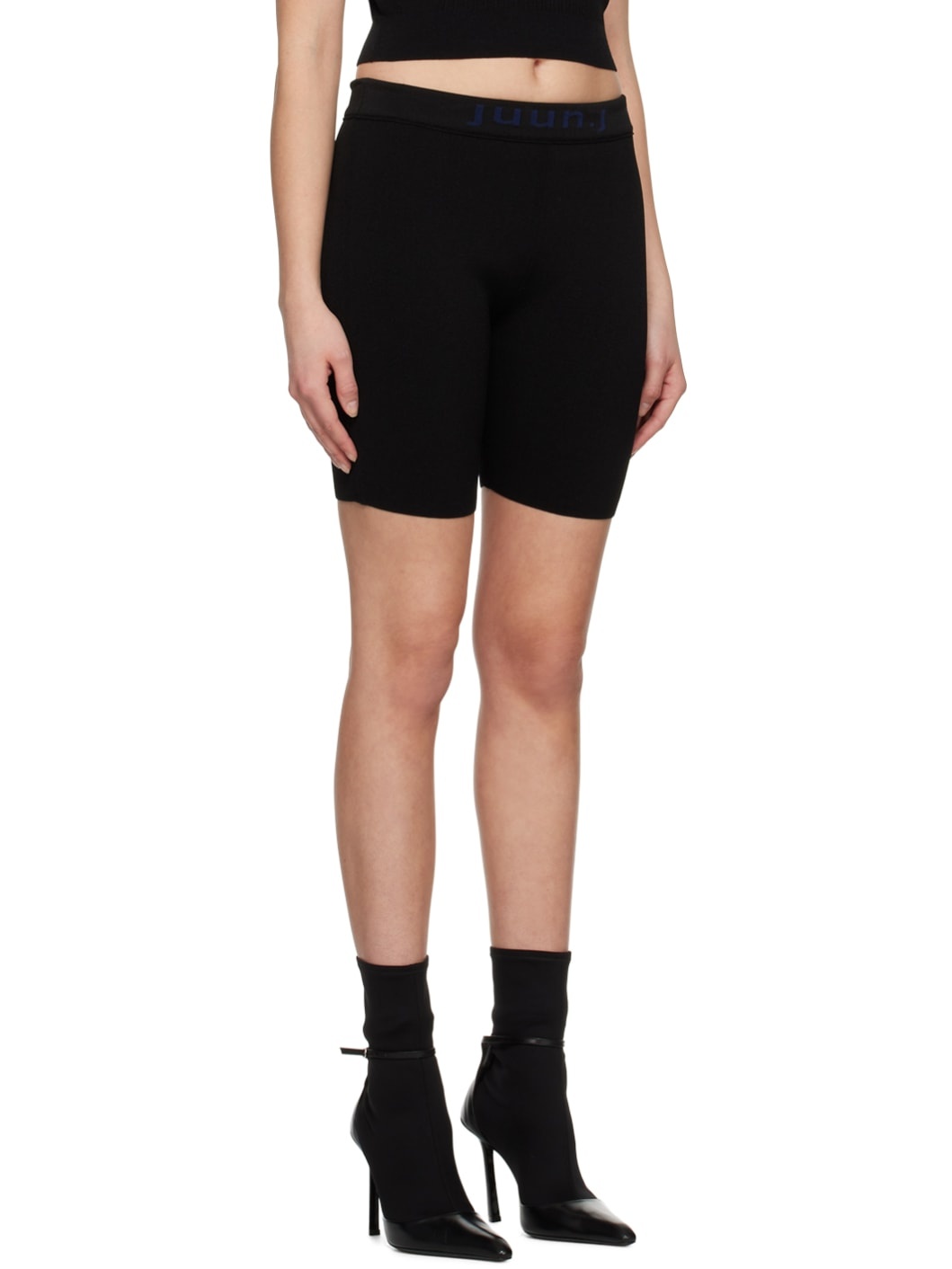 Black Bicycle Shorts - 2