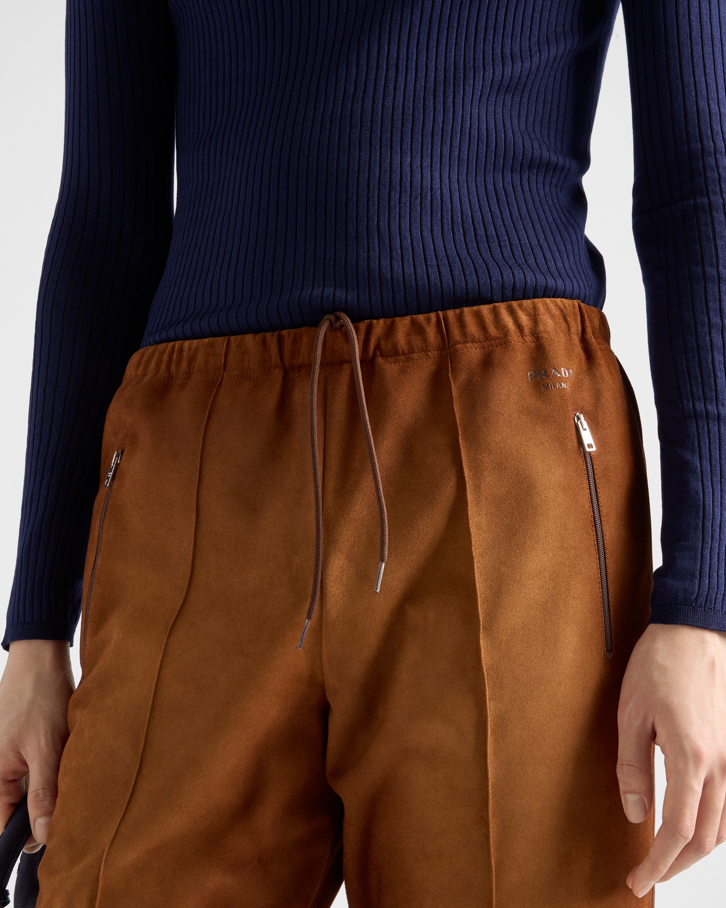 Suede joggers - 3