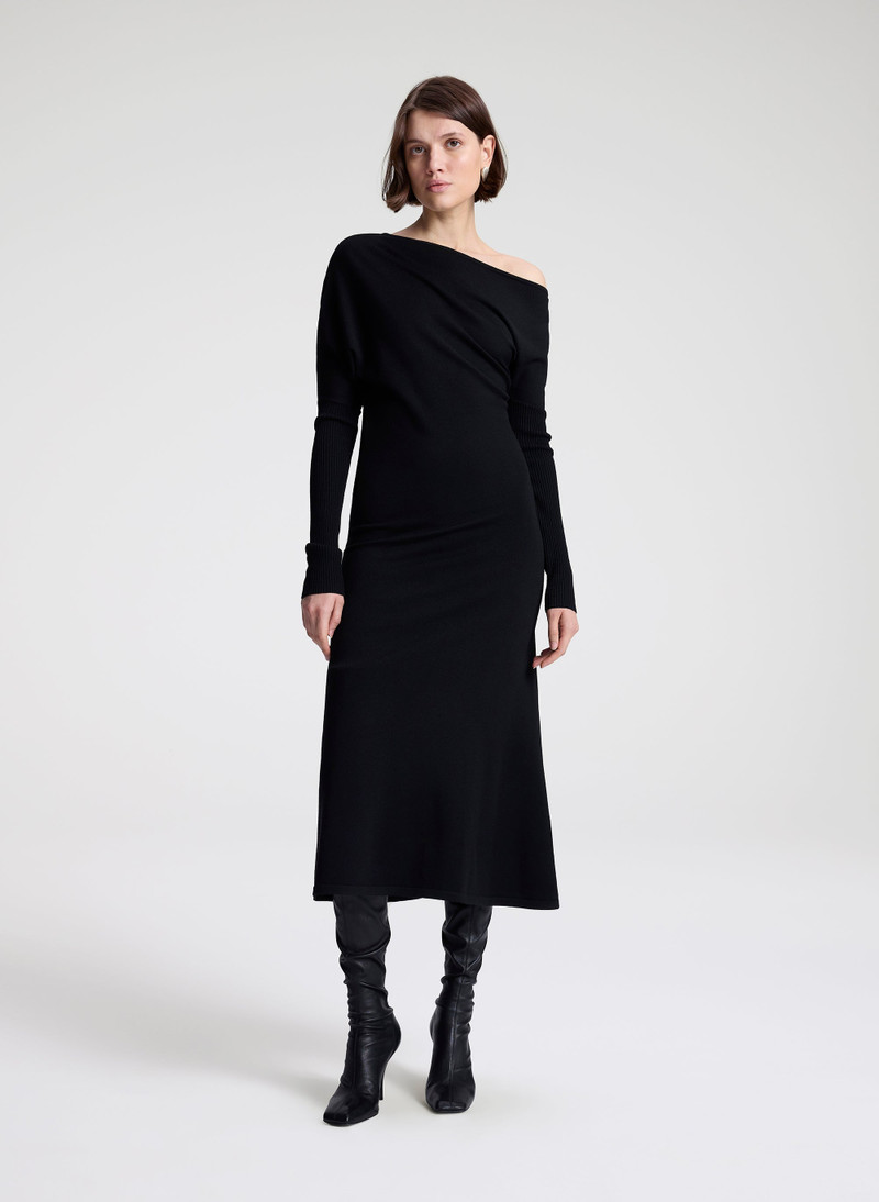 Liv Fine Merino Knit Midi Dress 1