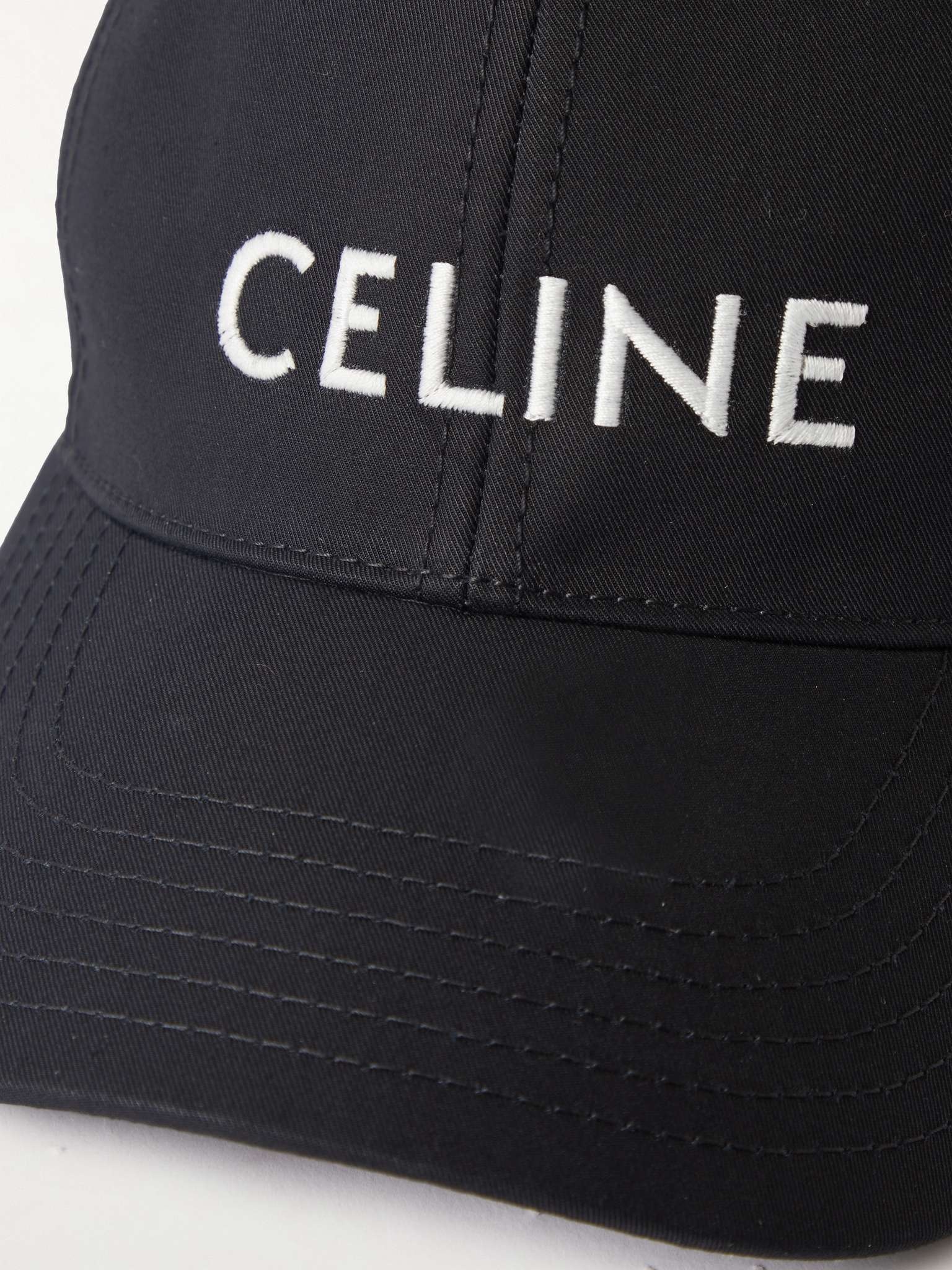 Logo-Embroidered Cotton-Gabardine Baseball Cap - 4