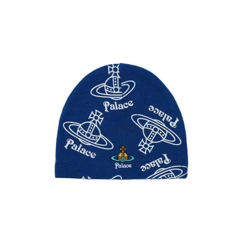 Palace x Vivienne Westwood Jersey Beanie 'Indigo' - 1