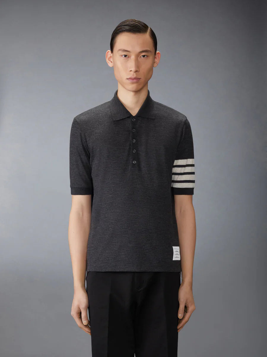 Wool Jersey 4-Bar Polo Men - 2