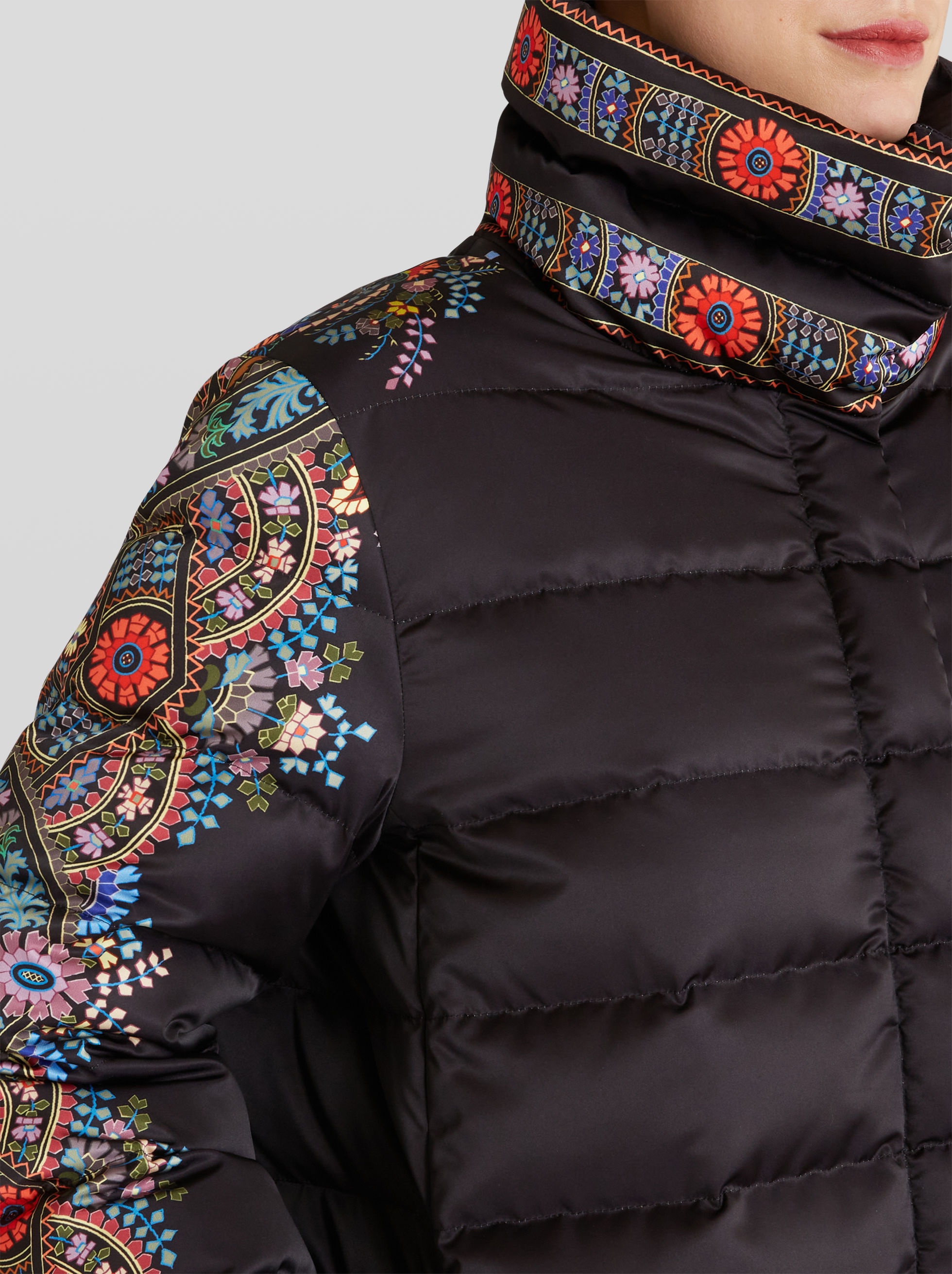 PRINTED QUILTED DOWN JACKET - 2