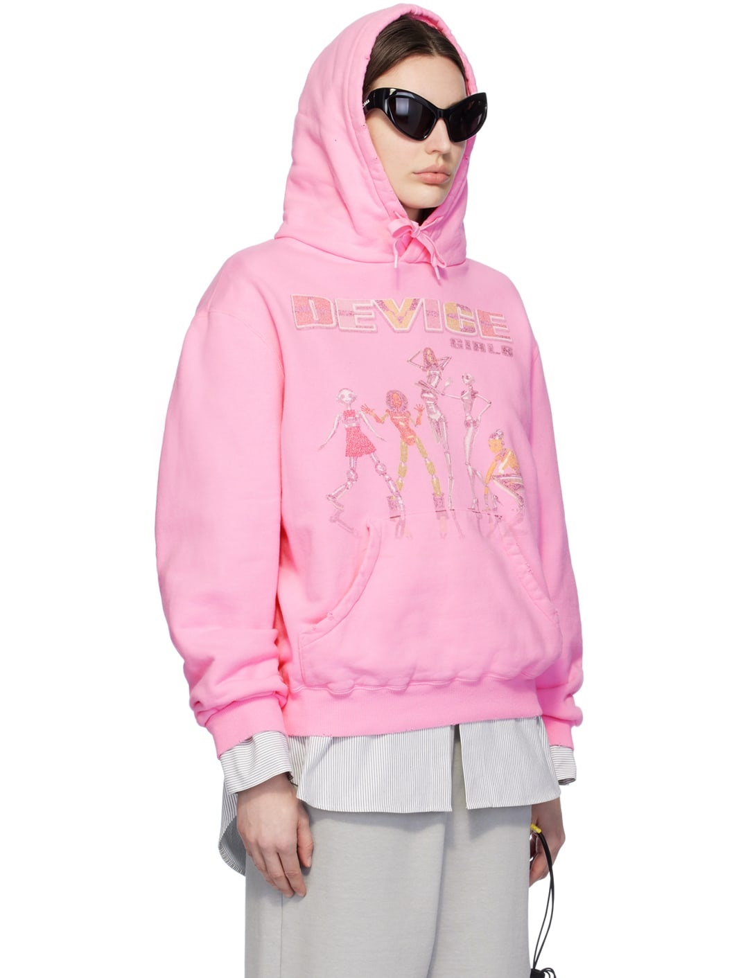 Pink PZ Today Edition Device Girls Hoodie - 2