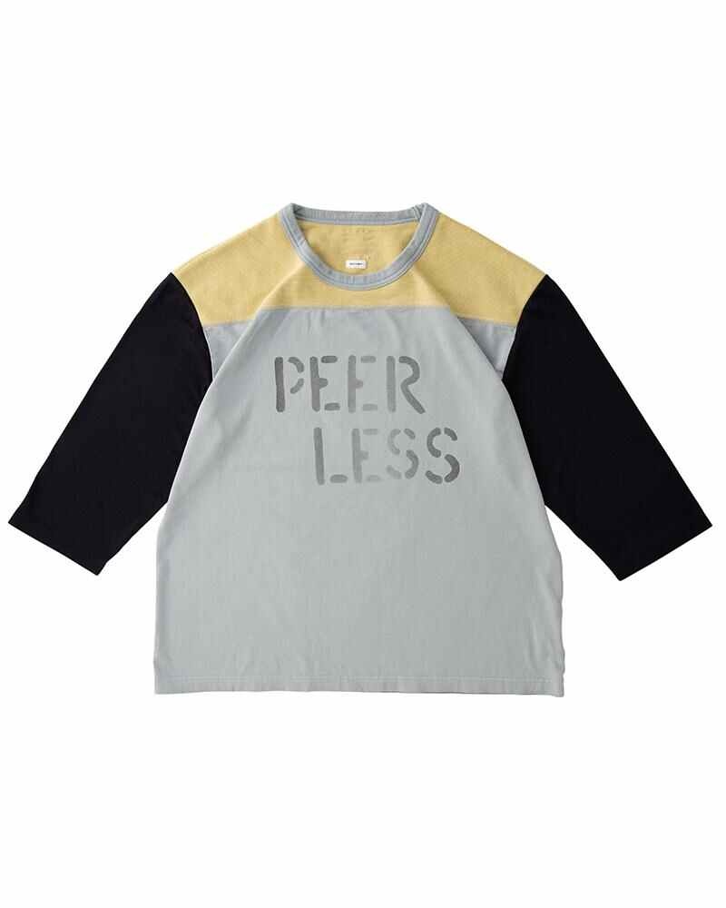 AMPLUS TEE 3/4 PEERLESS LT.BLUE - 1