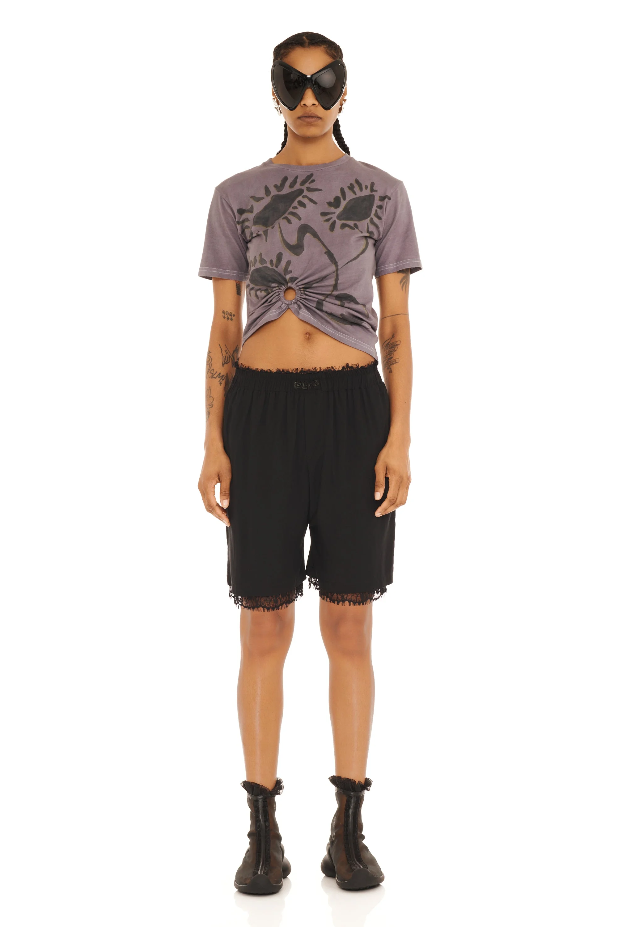 BLACK ODEON SHORT - 1