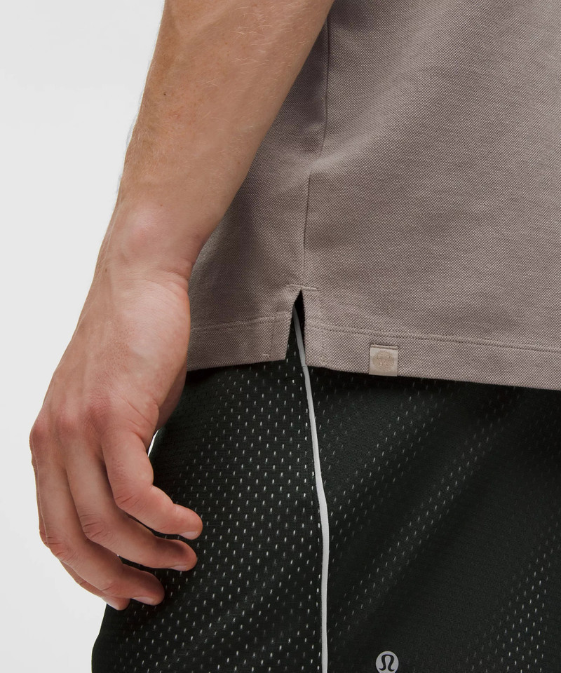 Cotton Pique Short-Sleeve Polo Shirt 5