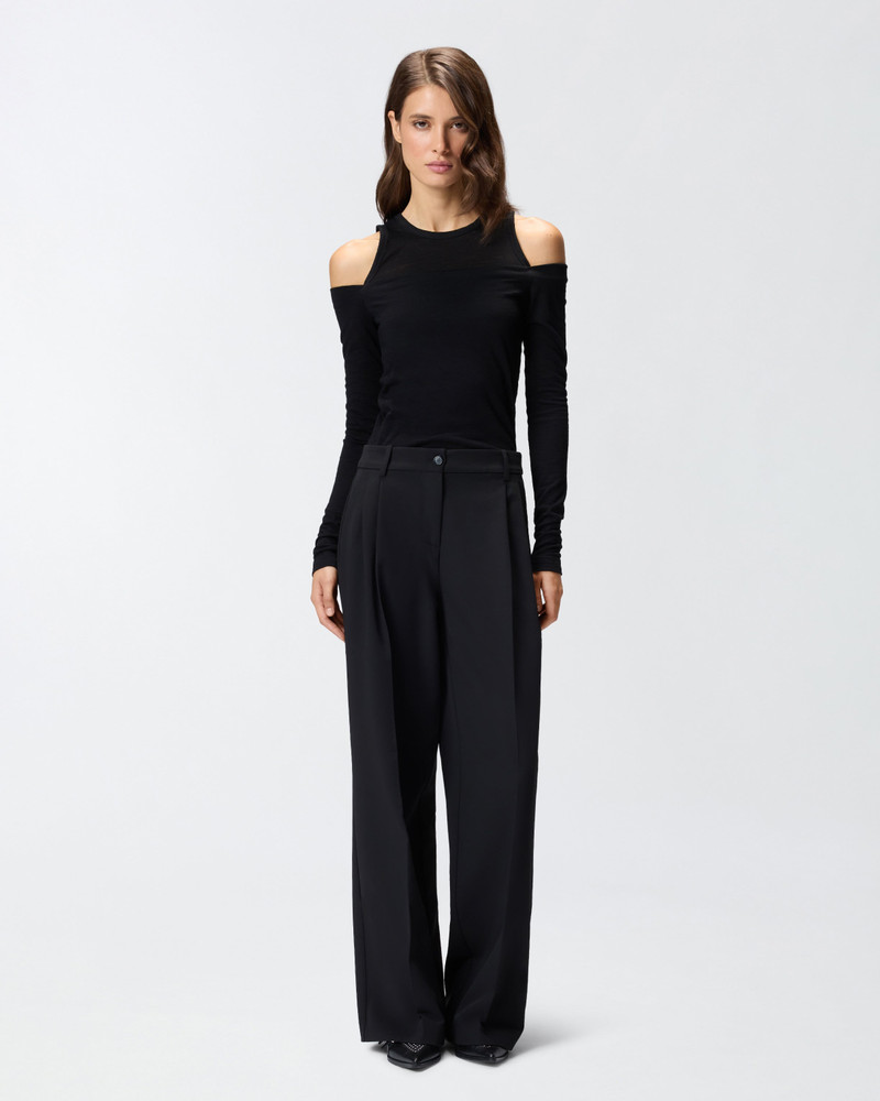 LONG-SLEEVED SWEATER WITH OPEN SHOULDERS 4
