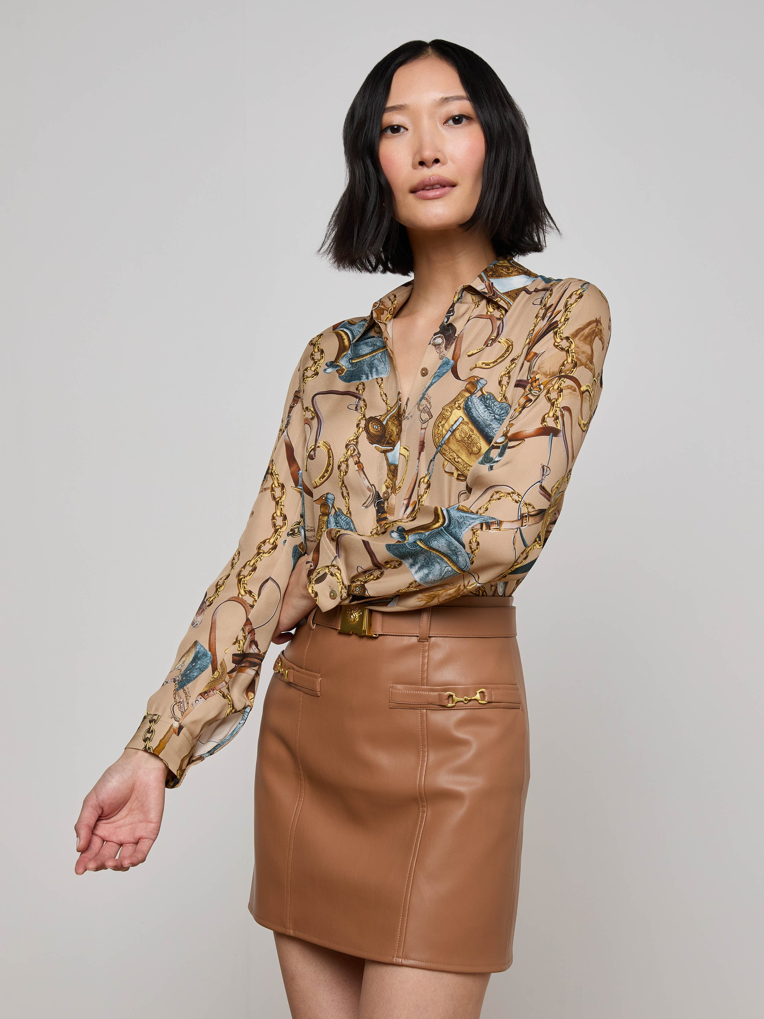Nina Silk Blouse - 3