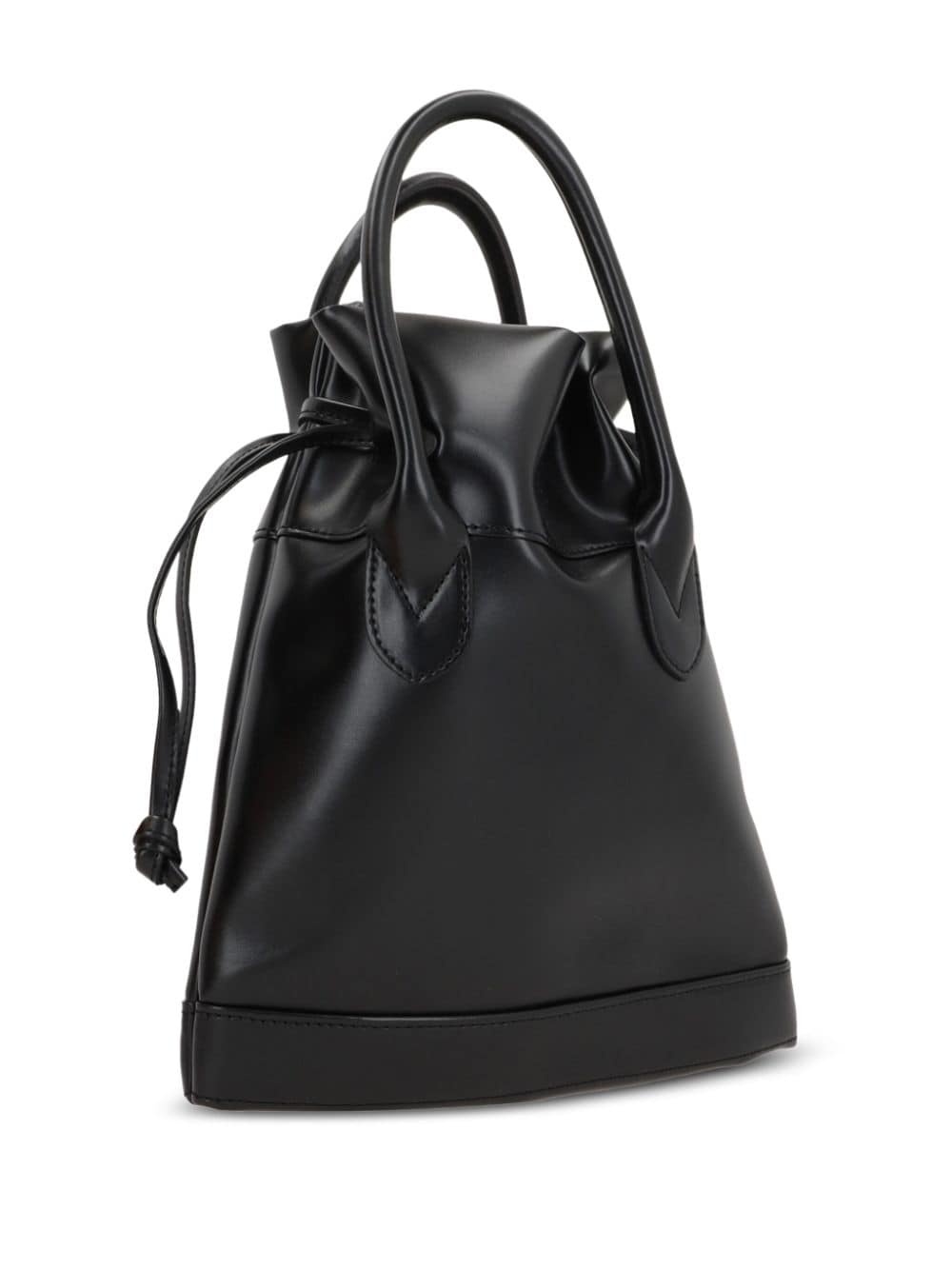 leather bucket bag - 3