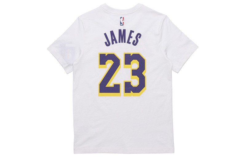Nike Nike Men's NBA Los Angeles Lakers James NO.23 Basketball Sports White CV8529-100 outlook