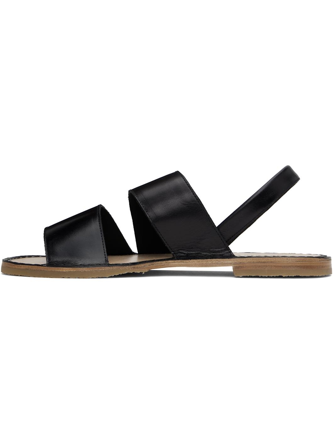 Black Aloc Sandals - 3
