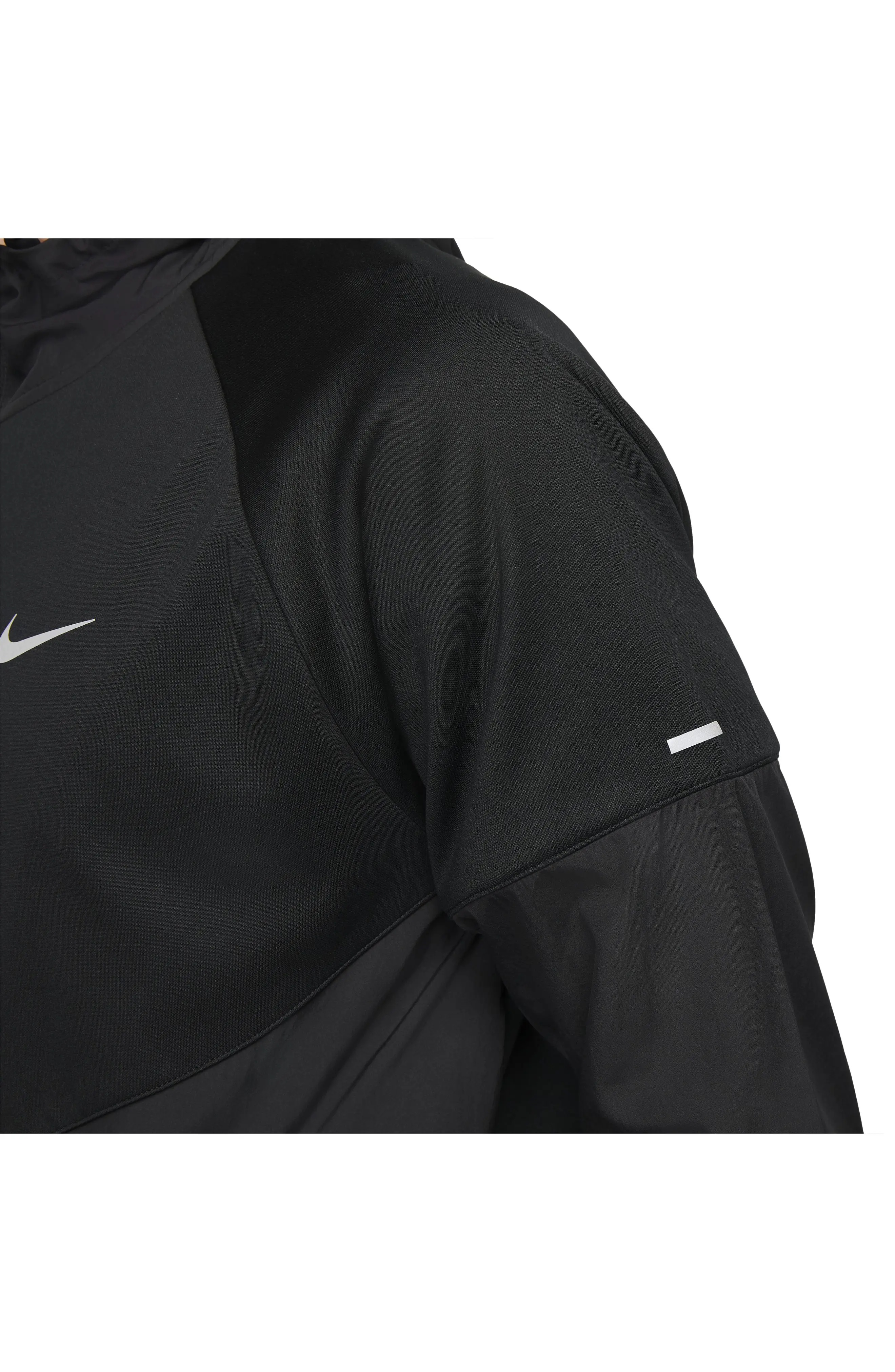 Therma-FIT Repel Miler Running Jacket in Black/Black - 4