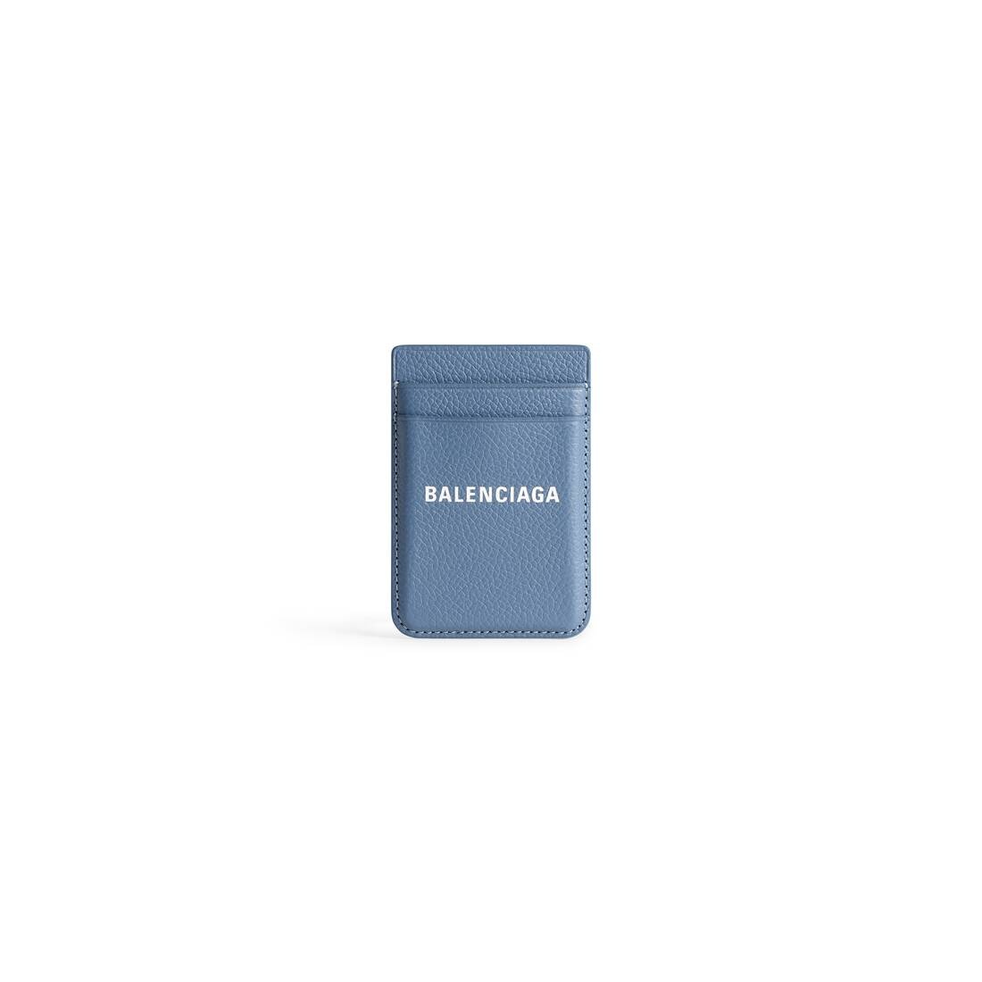 Men's Cash Magnet Card Holder in Blue - 1