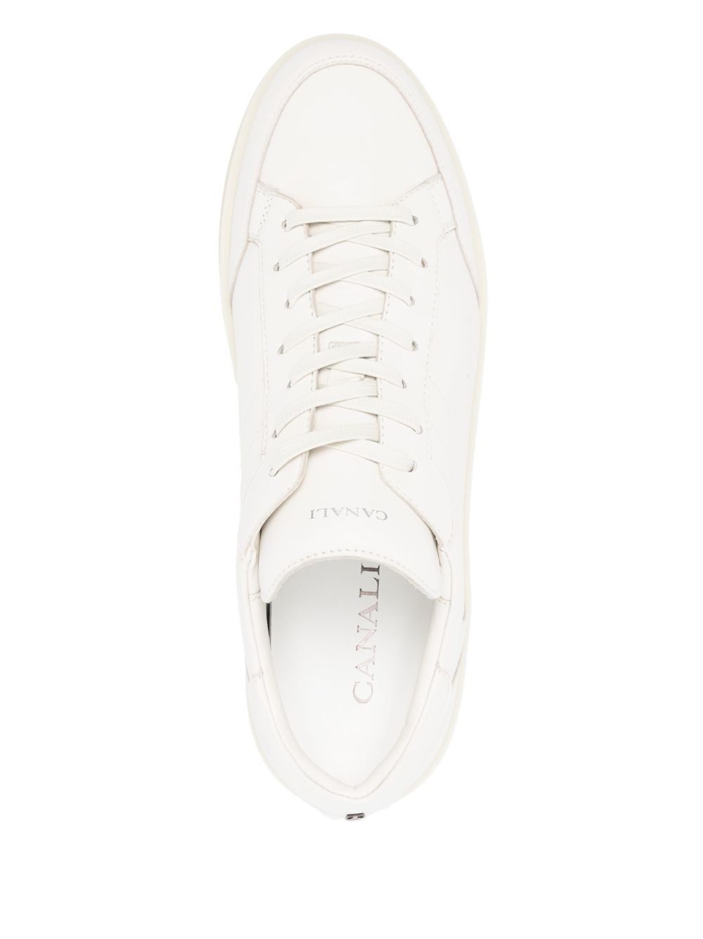 leather sneakers - 4