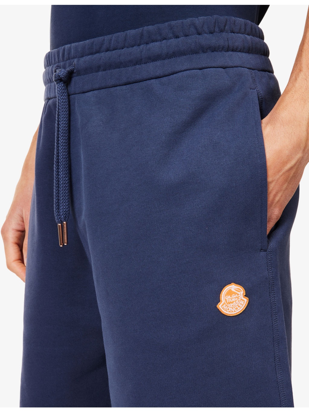 Moncler x Gilga Farm By Donald Glover Logo-Patch Relaxed-Fit Cotton-Jersey Shorts - 5
