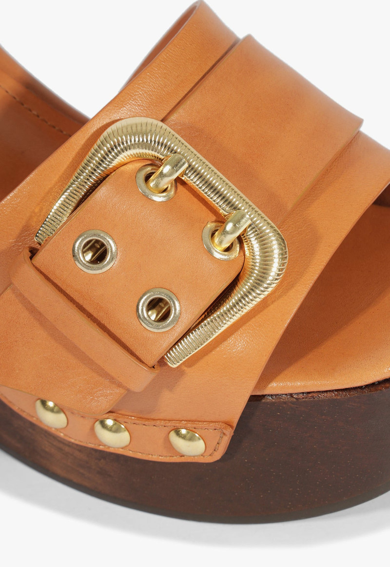 Irie Platform Leather Sandal 5