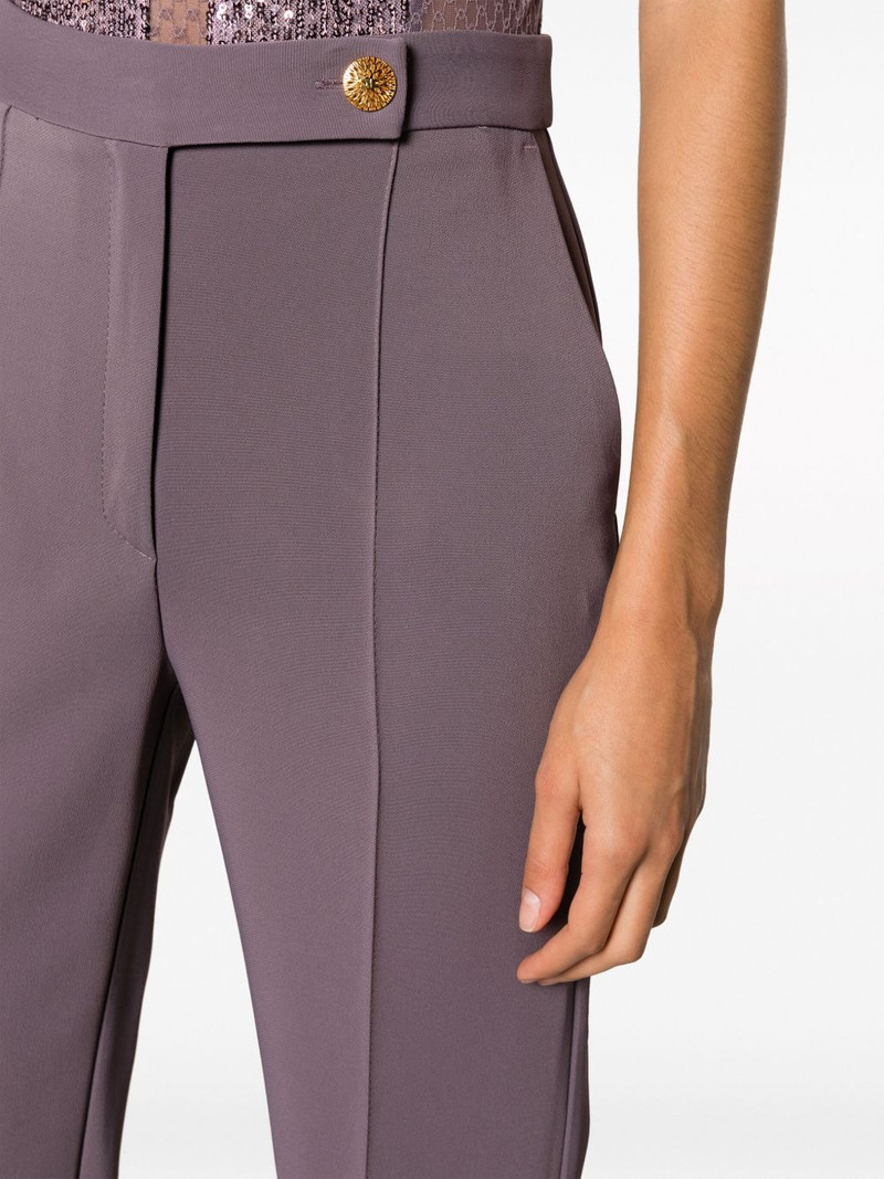 seam-detail tailored trousers 5