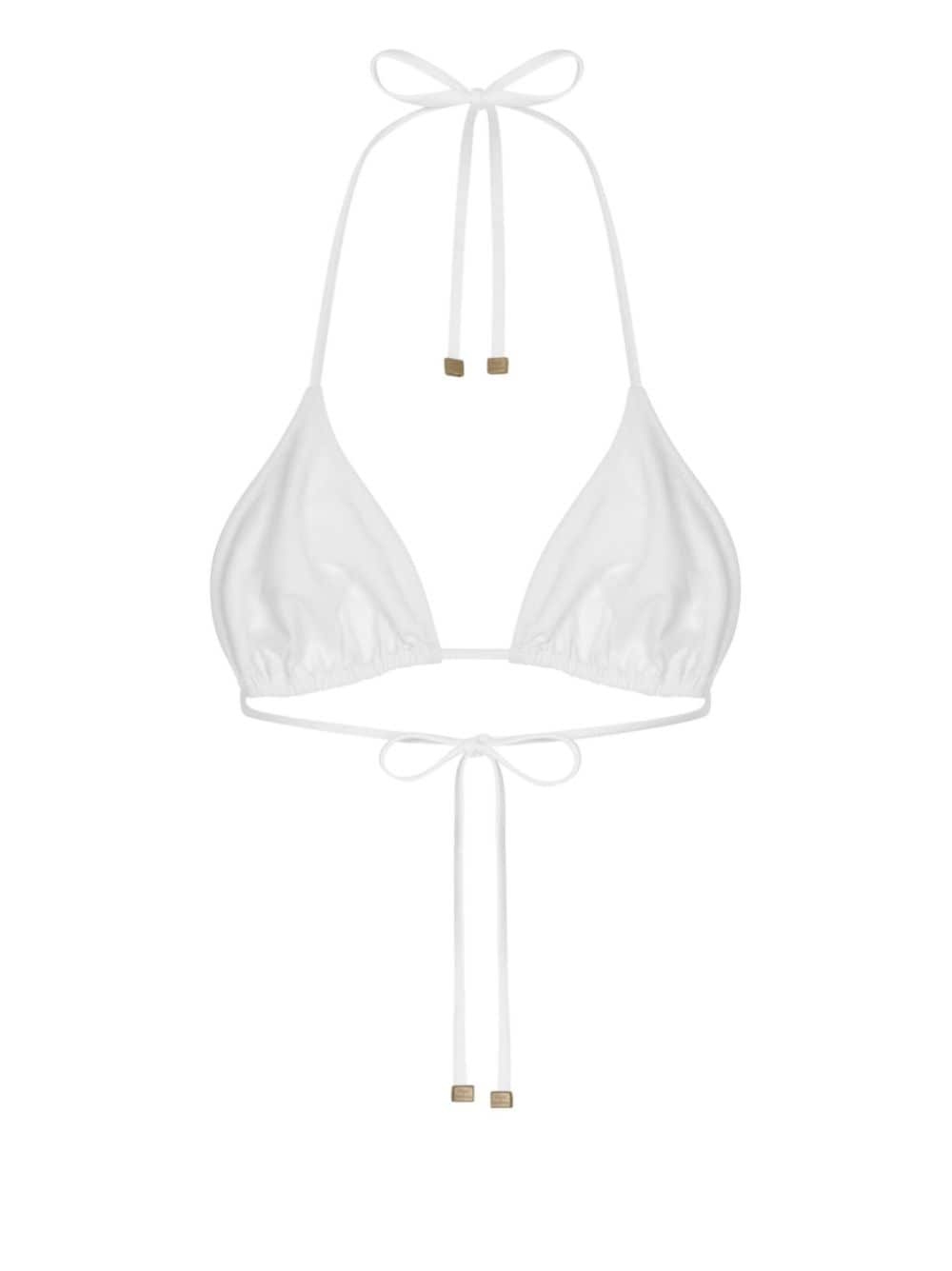 triangle-cup bikini top - 2
