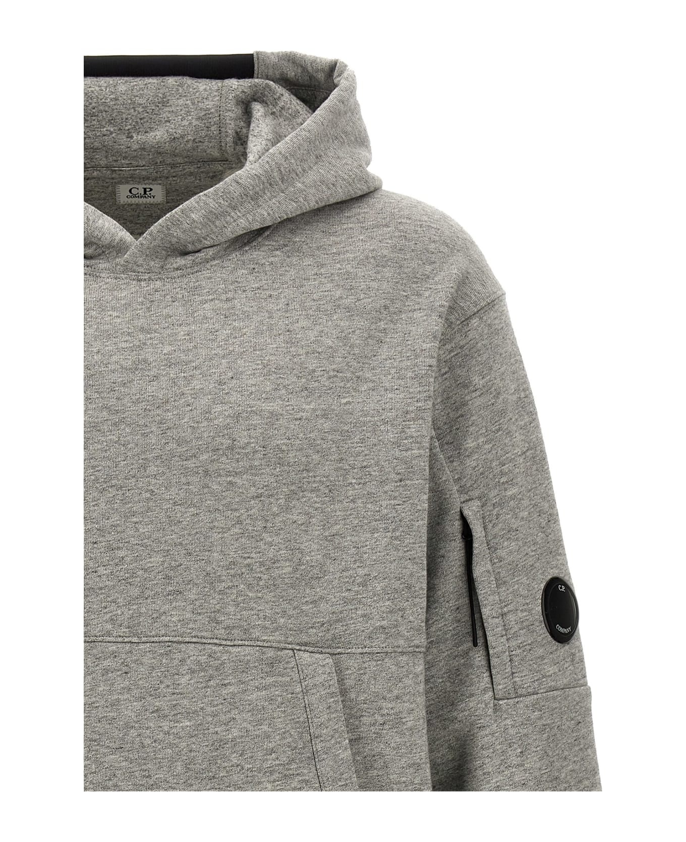 'diagonal Raised' Hoodie - 3