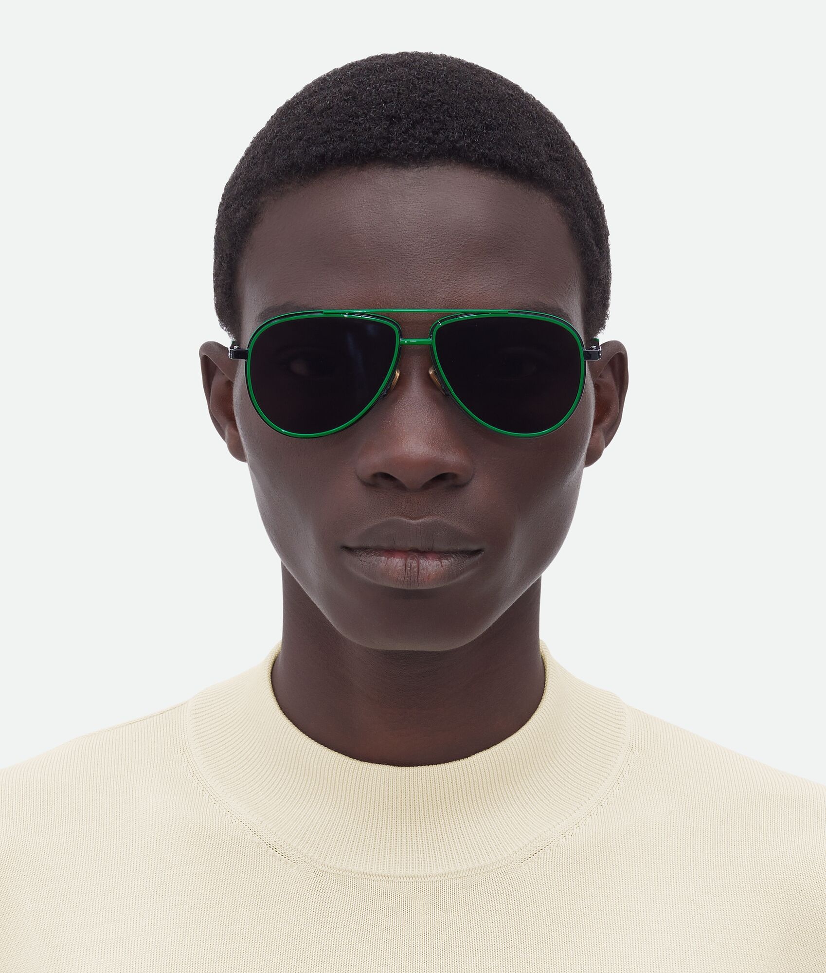 Rim Aviator Sunglasses - 4